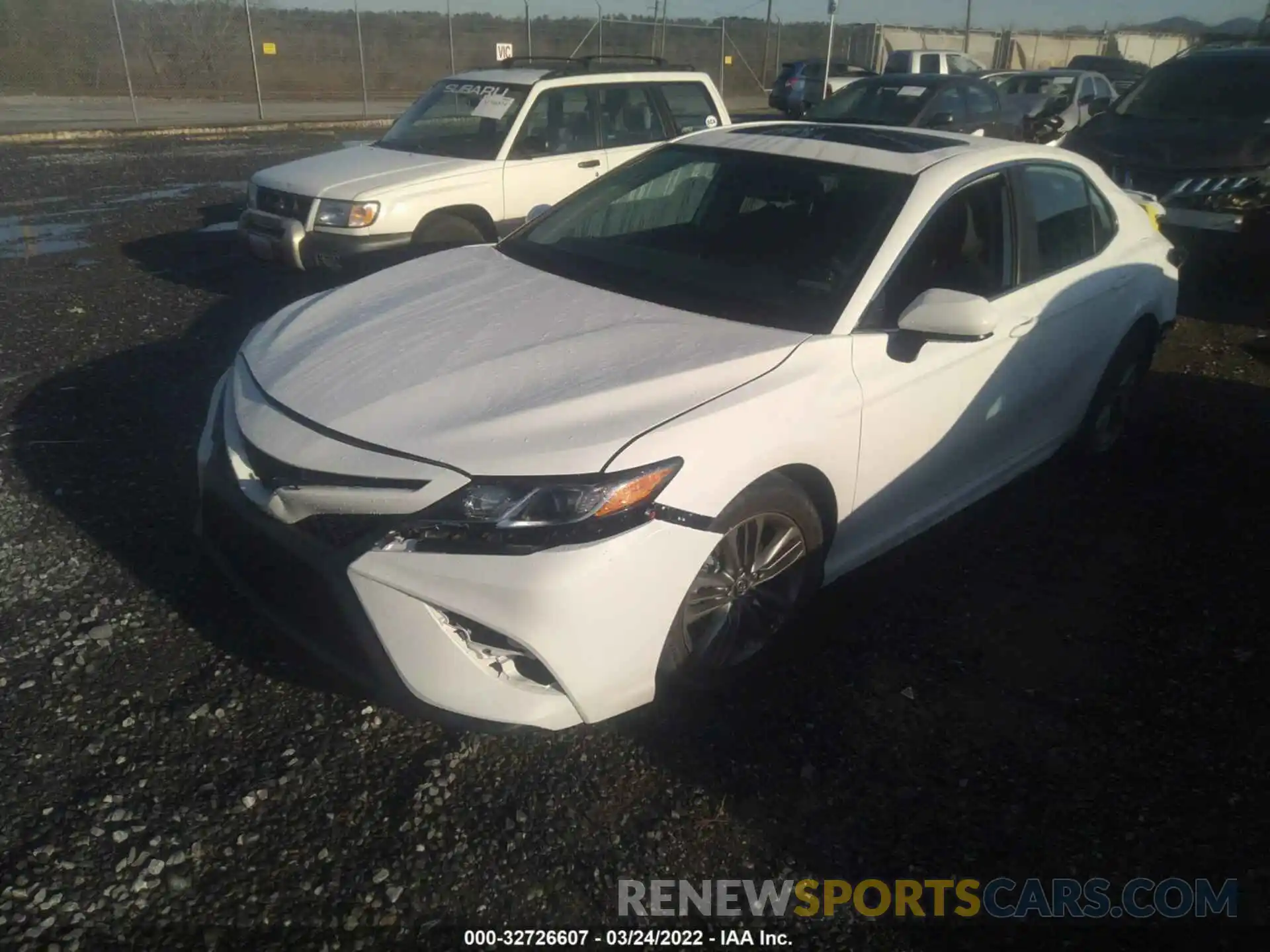 2 Photograph of a damaged car 4T1G11AK6LU506488 TOYOTA CAMRY 2020