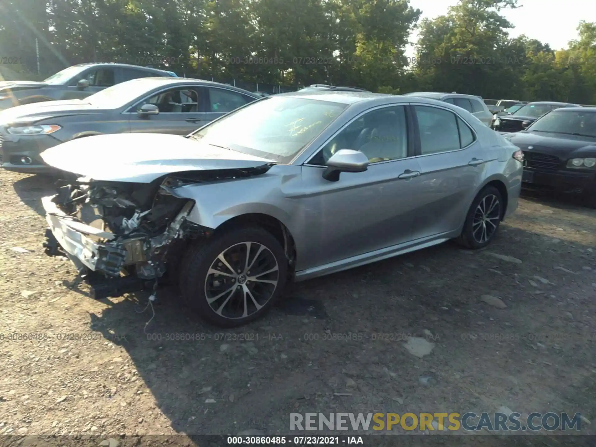 2 Photograph of a damaged car 4T1G11AK6LU867218 TOYOTA CAMRY 2020