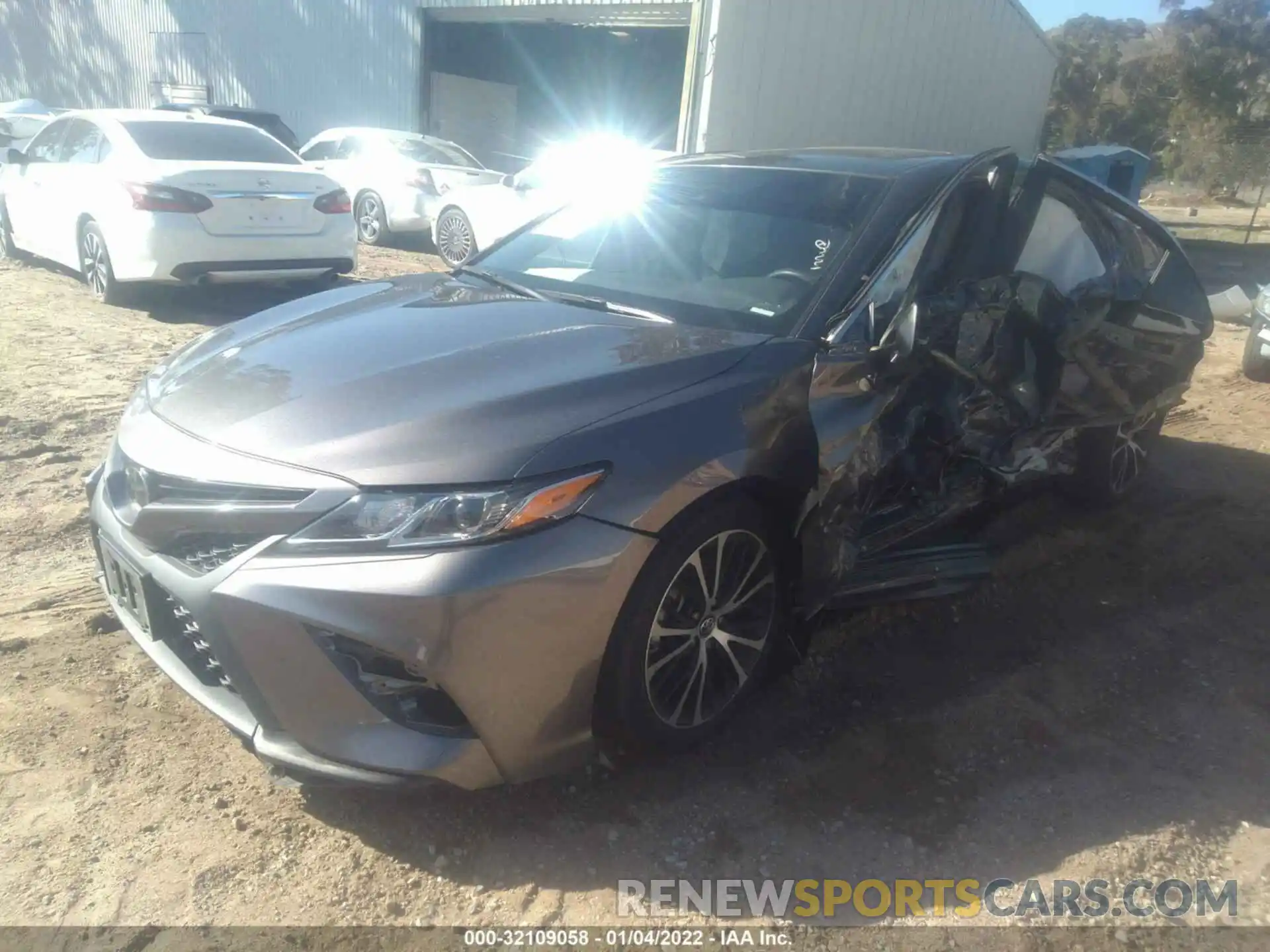 2 Photograph of a damaged car 4T1G11AK6LU872323 TOYOTA CAMRY 2020