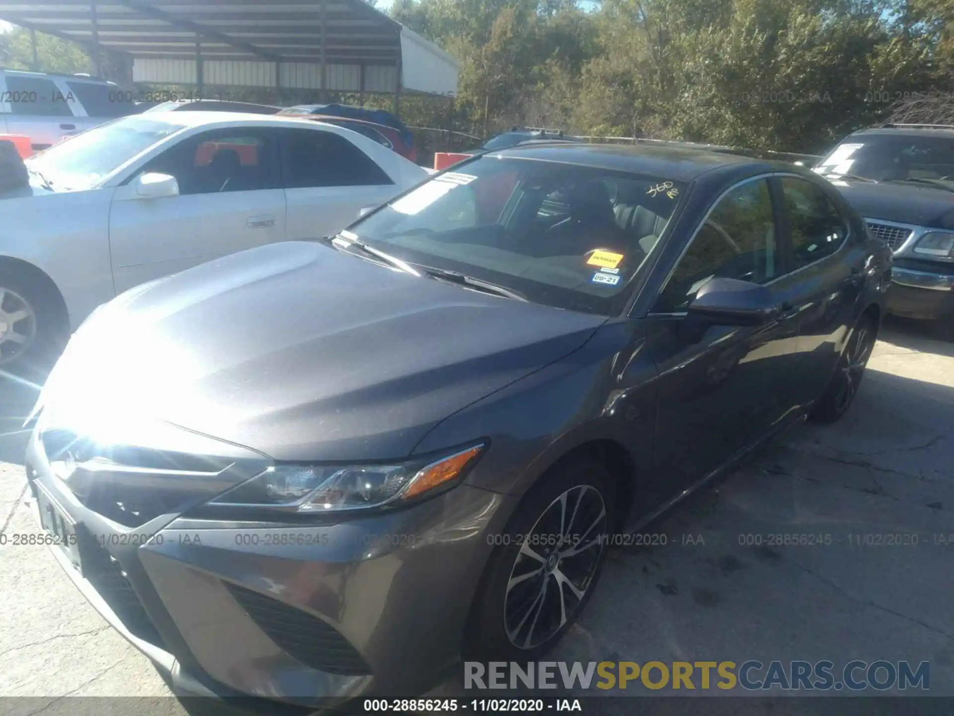 2 Photograph of a damaged car 4T1G11AK6LU873908 TOYOTA CAMRY 2020