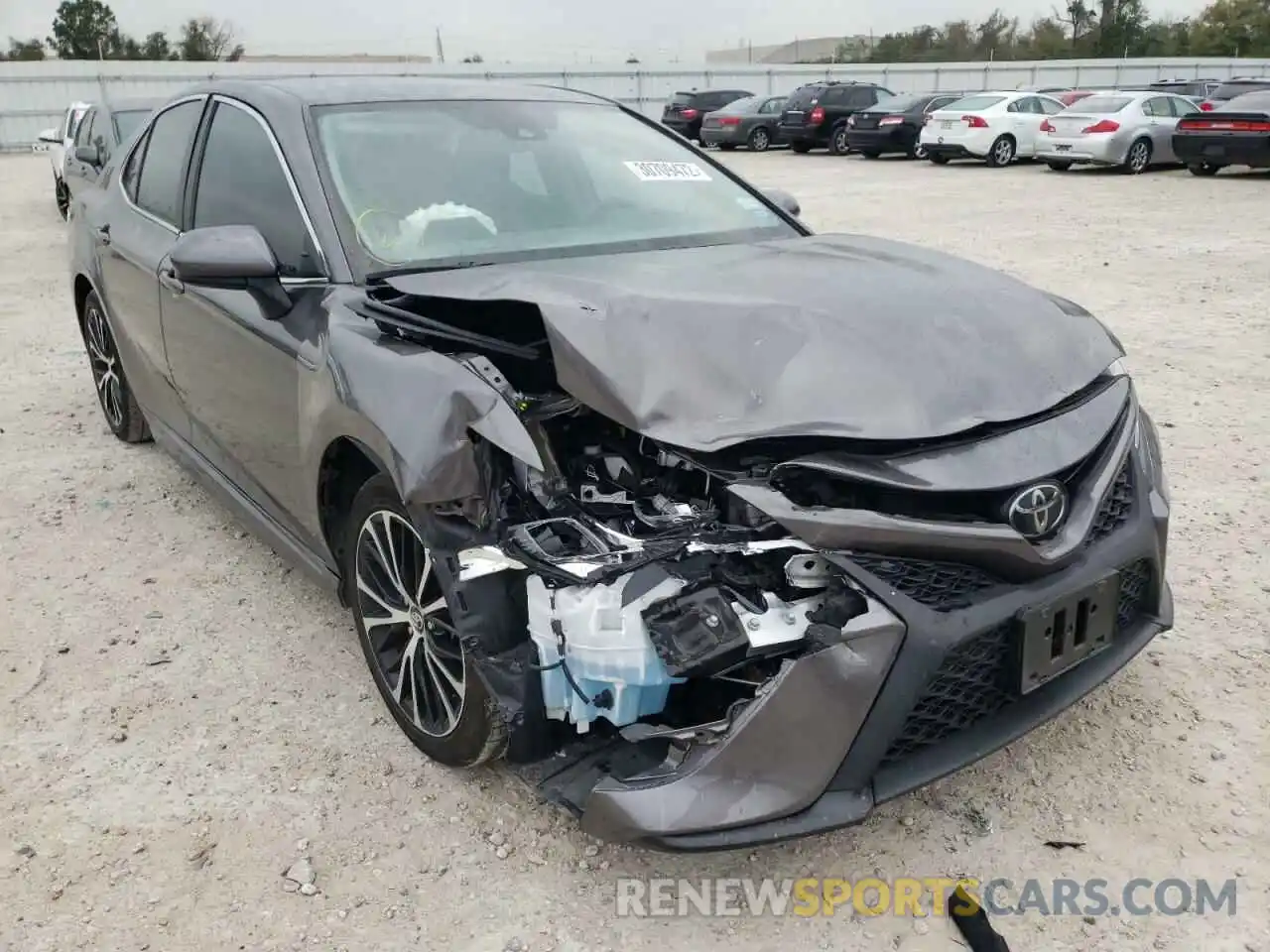 1 Photograph of a damaged car 4T1G11AK6LU874962 TOYOTA CAMRY 2020