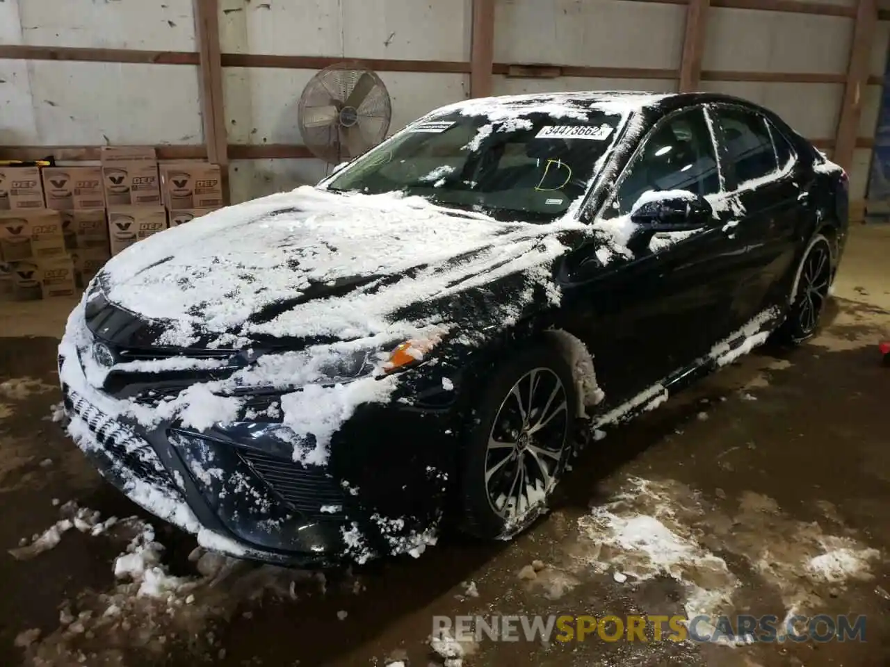 2 Photograph of a damaged car 4T1G11AK6LU886707 TOYOTA CAMRY 2020