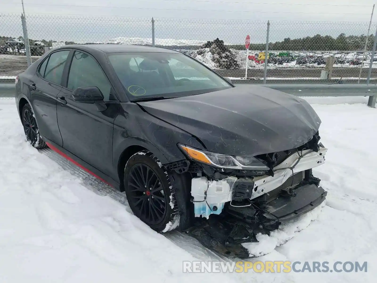 1 Photograph of a damaged car 4T1G11AK6LU887856 TOYOTA CAMRY 2020