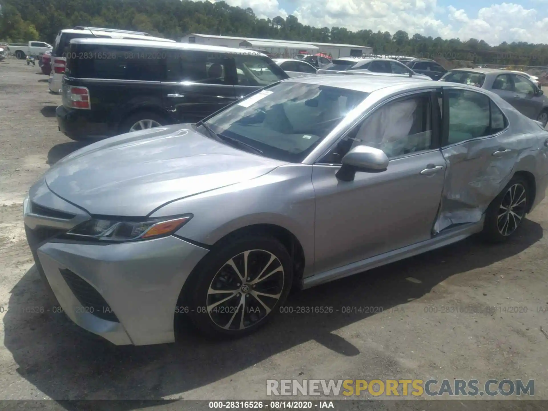 2 Photograph of a damaged car 4T1G11AK6LU888425 TOYOTA CAMRY 2020