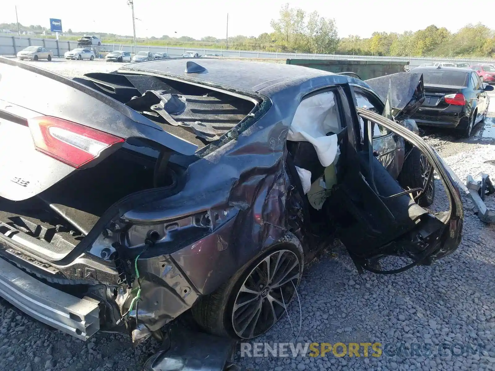 9 Photograph of a damaged car 4T1G11AK6LU895326 TOYOTA CAMRY 2020