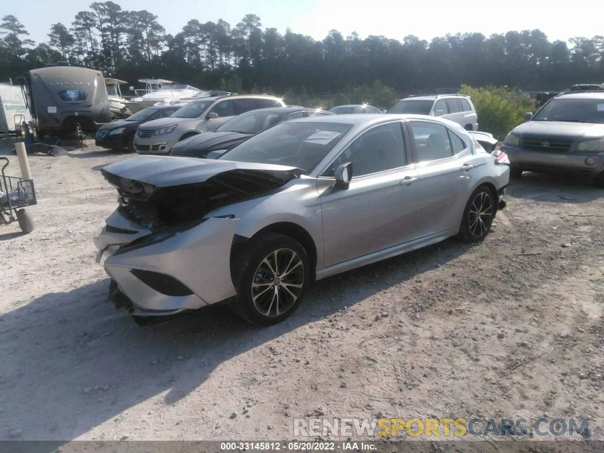 2 Photograph of a damaged car 4T1G11AK6LU896931 TOYOTA CAMRY 2020