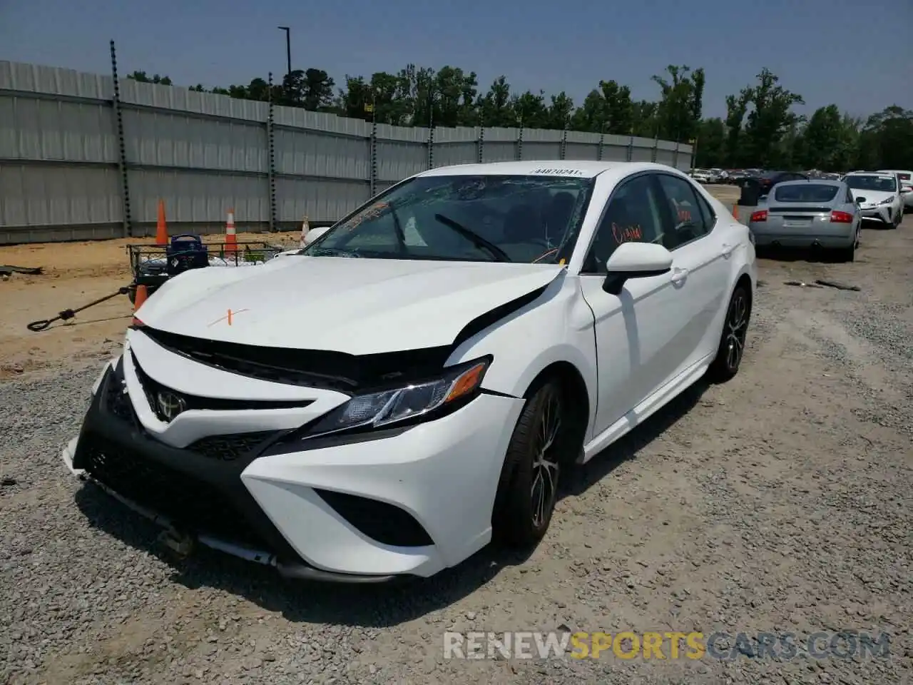 2 Photograph of a damaged car 4T1G11AK6LU899053 TOYOTA CAMRY 2020