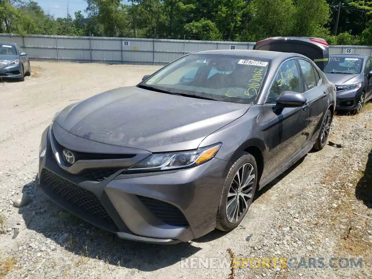 2 Photograph of a damaged car 4T1G11AK6LU902579 TOYOTA CAMRY 2020