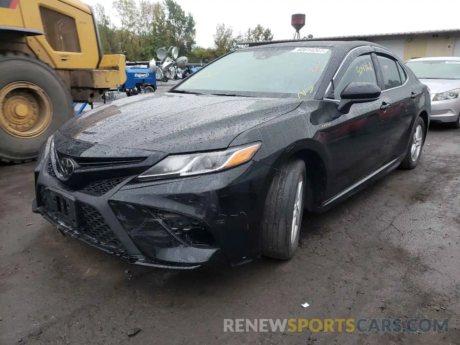 2 Photograph of a damaged car 4T1G11AK6LU903702 TOYOTA CAMRY 2020