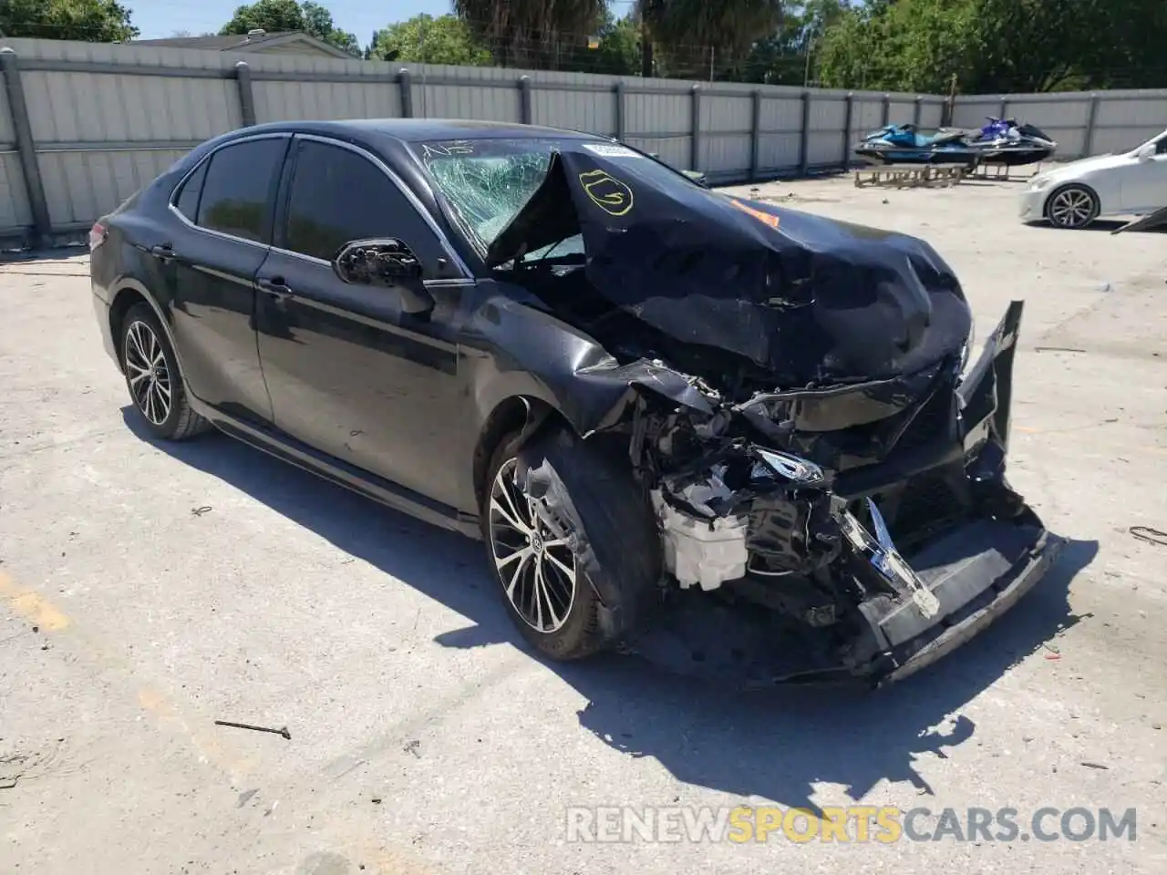 1 Photograph of a damaged car 4T1G11AK6LU904221 TOYOTA CAMRY 2020