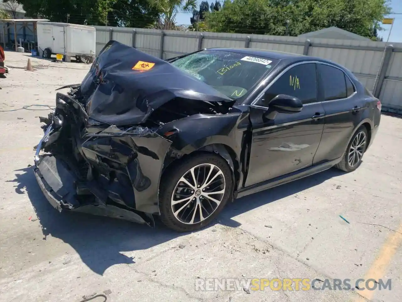 2 Photograph of a damaged car 4T1G11AK6LU904221 TOYOTA CAMRY 2020