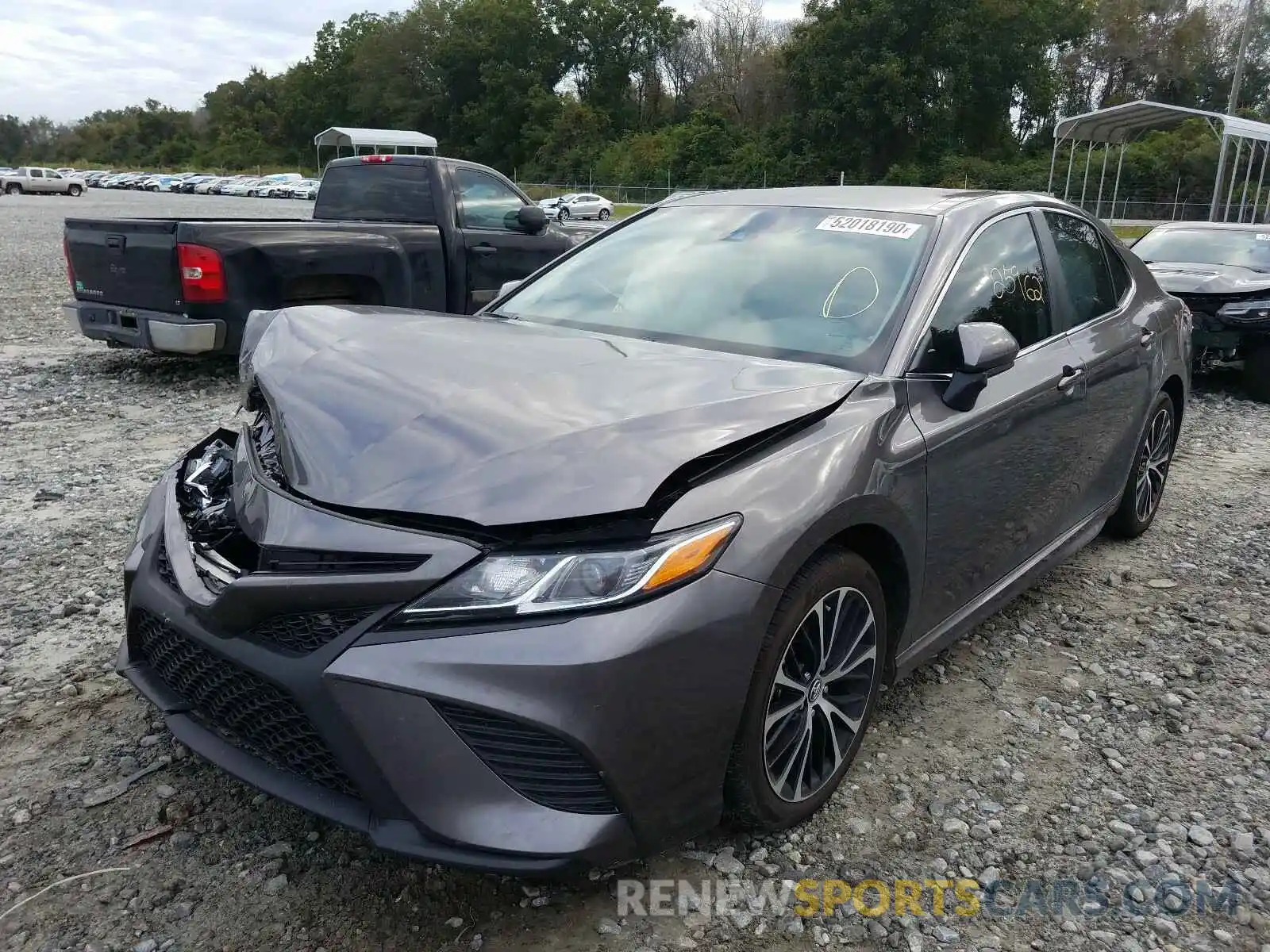 2 Photograph of a damaged car 4T1G11AK6LU906731 TOYOTA CAMRY 2020