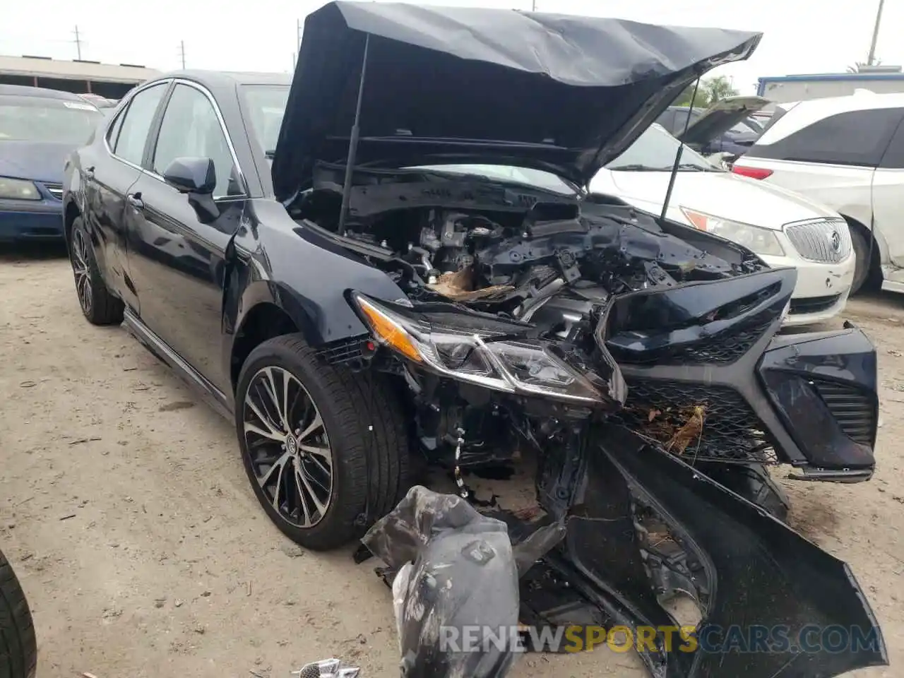 1 Photograph of a damaged car 4T1G11AK6LU906860 TOYOTA CAMRY 2020