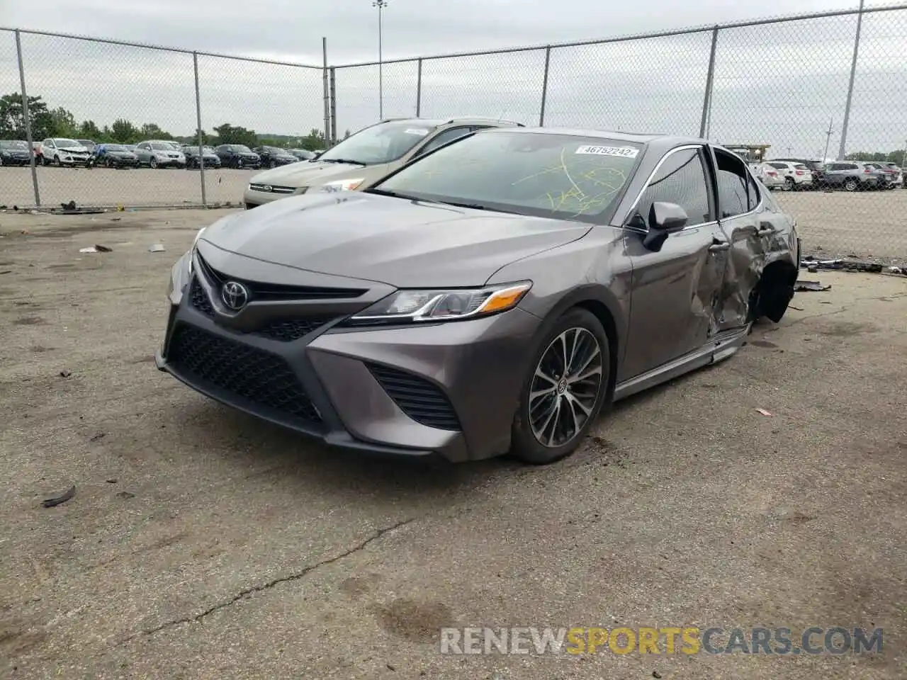 2 Photograph of a damaged car 4T1G11AK6LU911914 TOYOTA CAMRY 2020