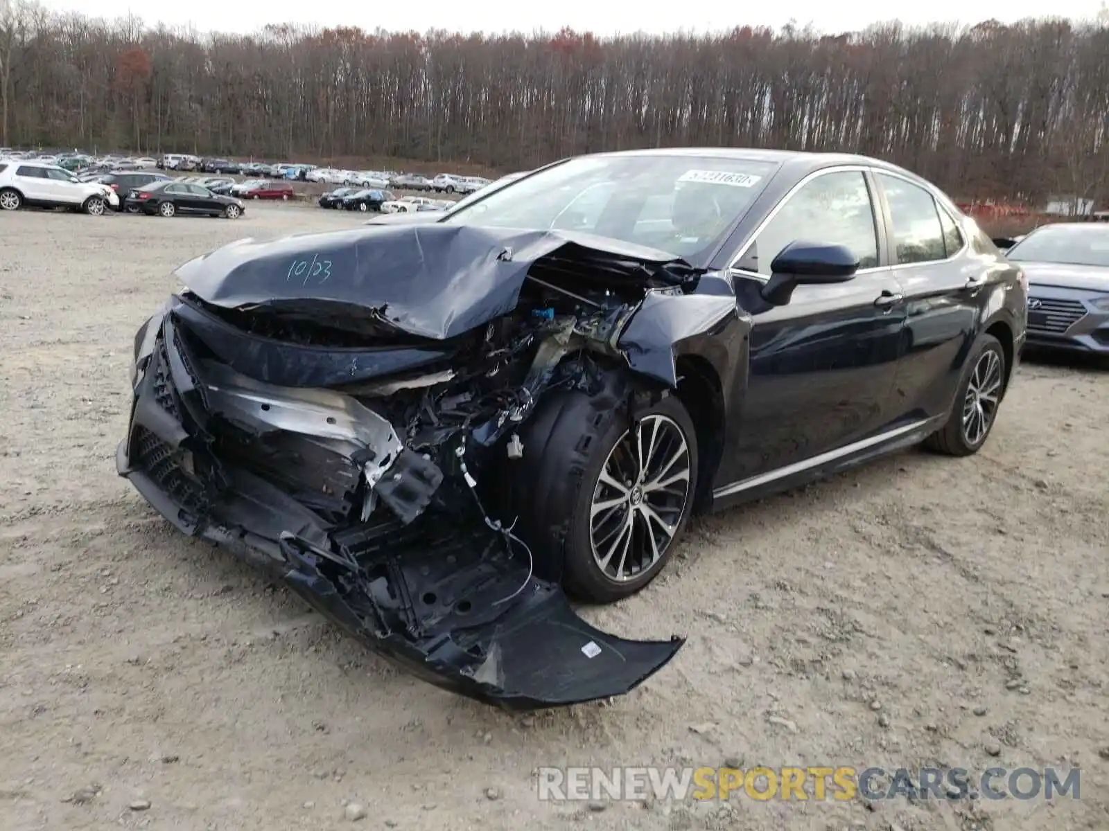 2 Photograph of a damaged car 4T1G11AK6LU912870 TOYOTA CAMRY 2020