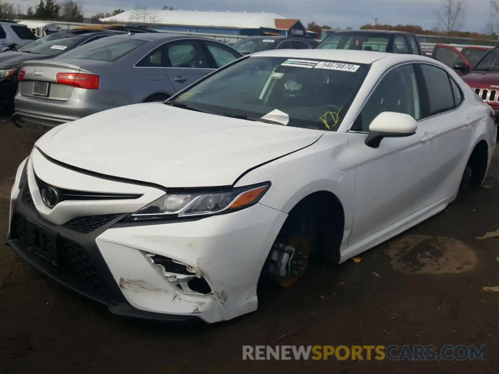 2 Photograph of a damaged car 4T1G11AK6LU913548 TOYOTA CAMRY 2020