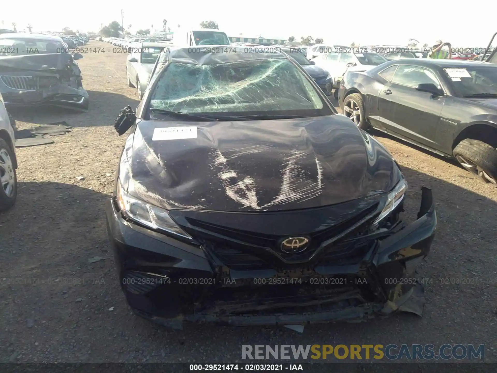 6 Photograph of a damaged car 4T1G11AK6LU914280 TOYOTA CAMRY 2020