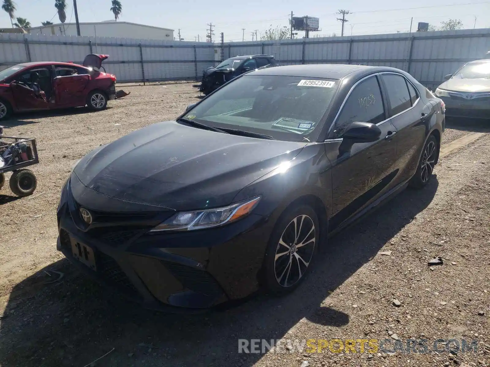 2 Photograph of a damaged car 4T1G11AK6LU914473 TOYOTA CAMRY 2020