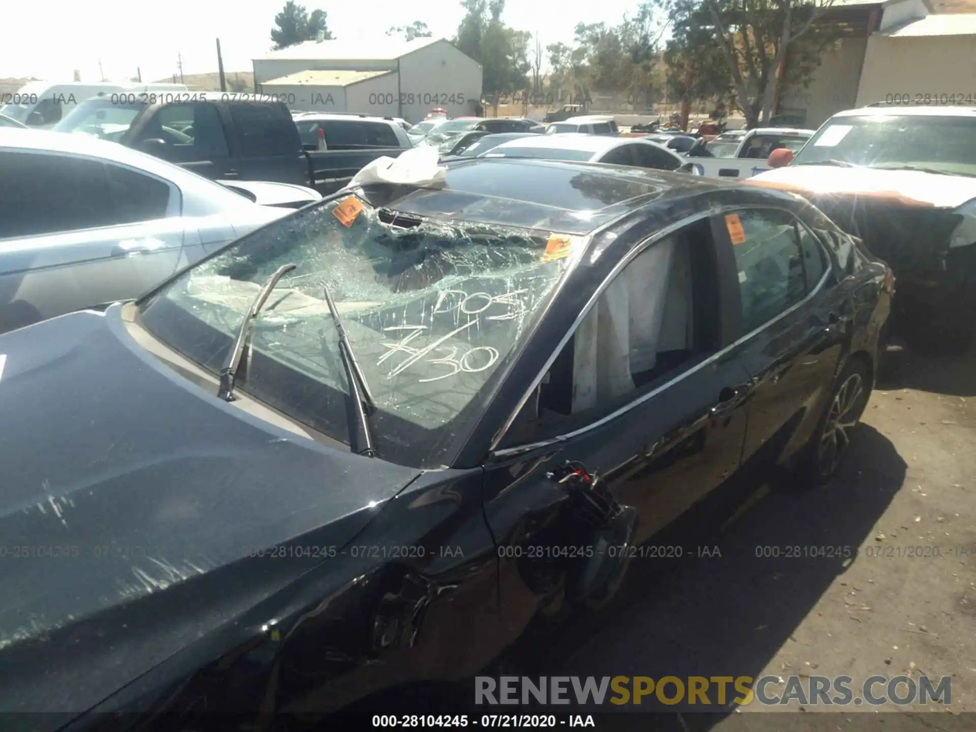 6 Photograph of a damaged car 4T1G11AK6LU915171 TOYOTA CAMRY 2020