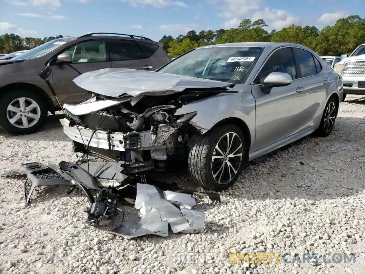 2 Photograph of a damaged car 4T1G11AK6LU916059 TOYOTA CAMRY 2020