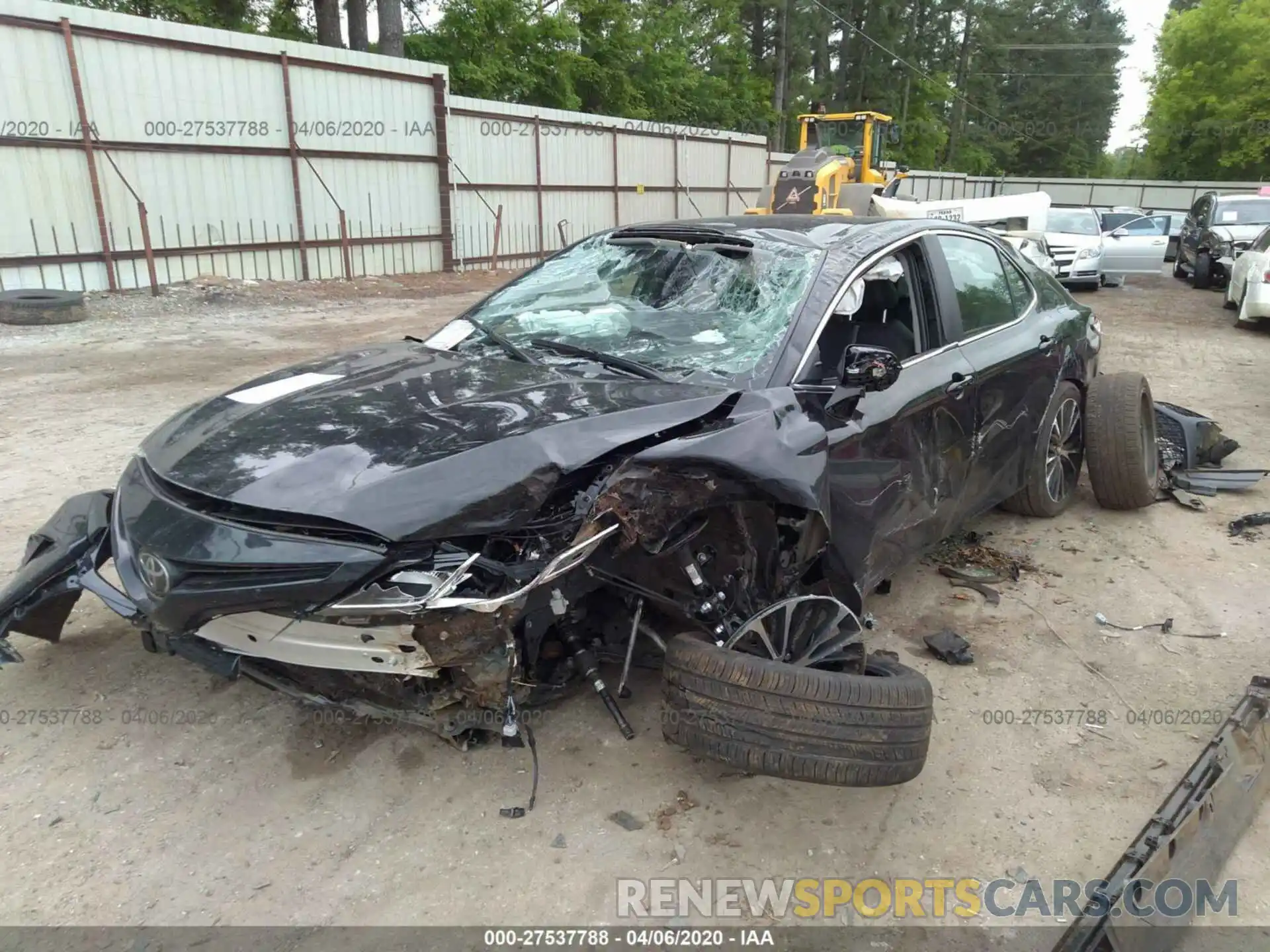 2 Photograph of a damaged car 4T1G11AK6LU918247 TOYOTA CAMRY 2020