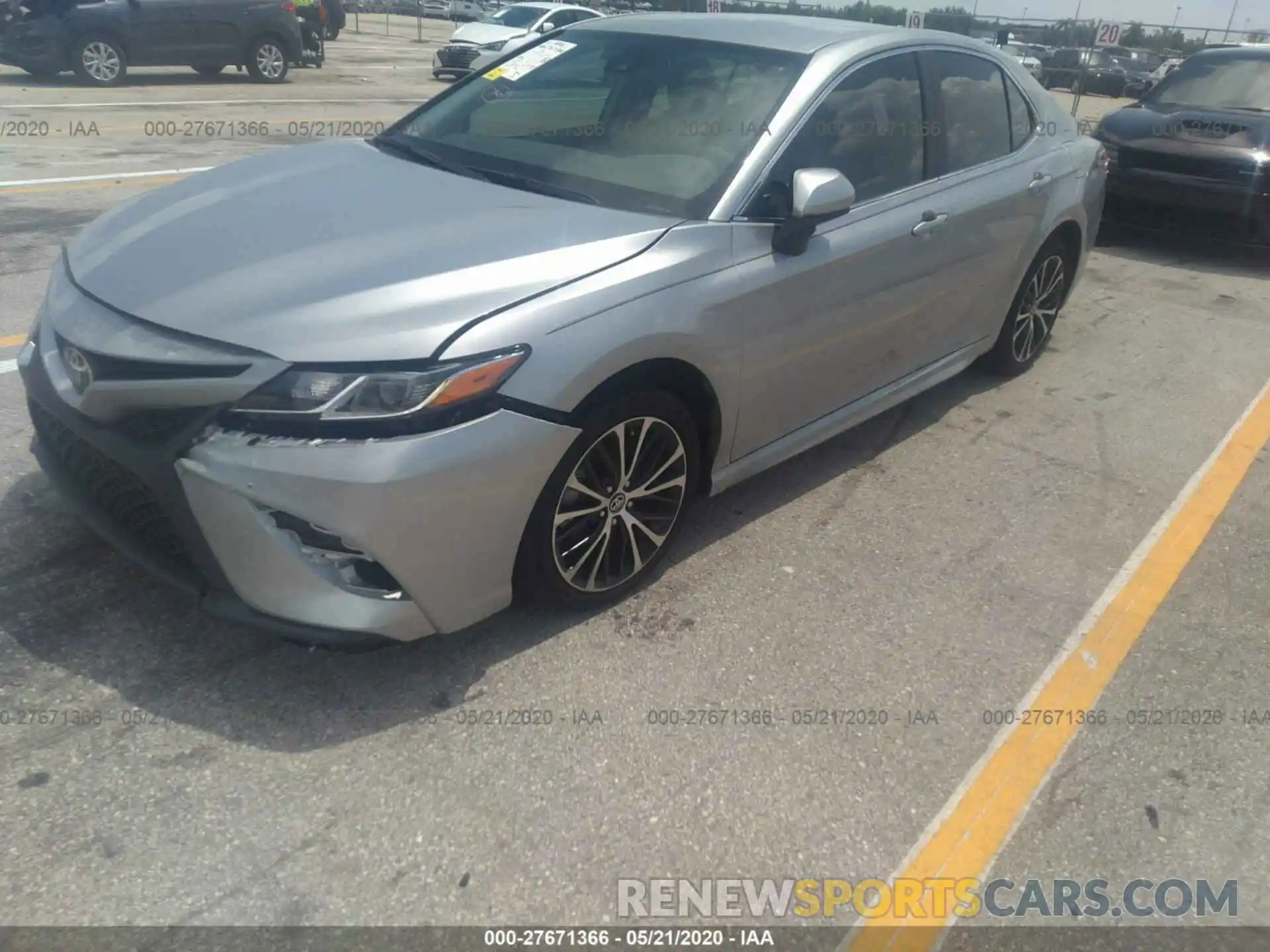 2 Photograph of a damaged car 4T1G11AK6LU920368 TOYOTA CAMRY 2020