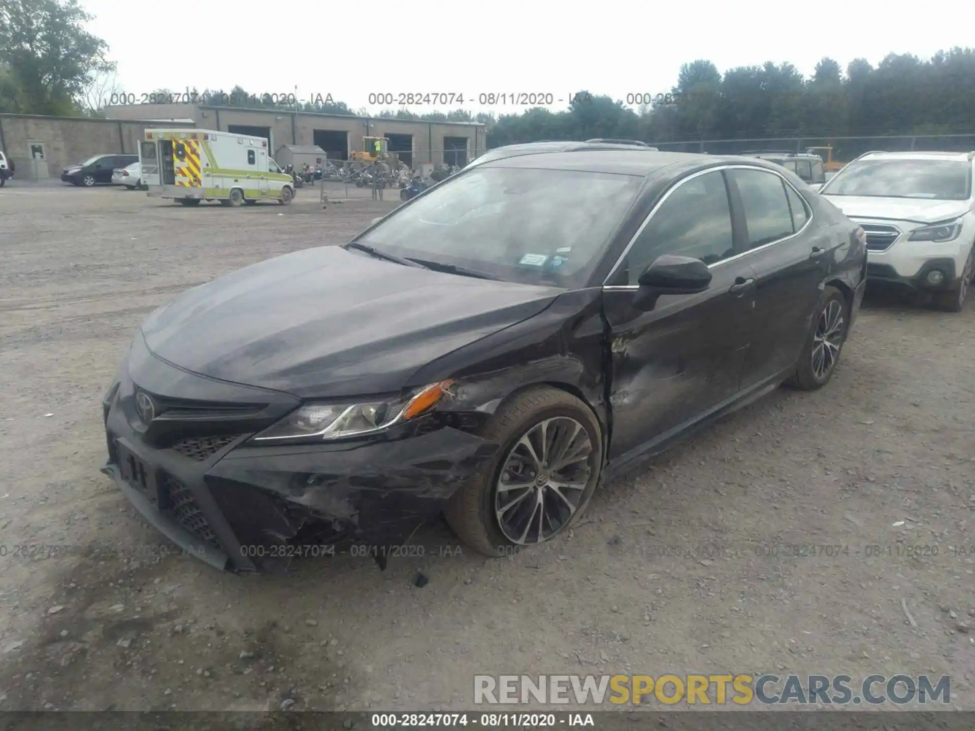 2 Photograph of a damaged car 4T1G11AK6LU930172 TOYOTA CAMRY 2020