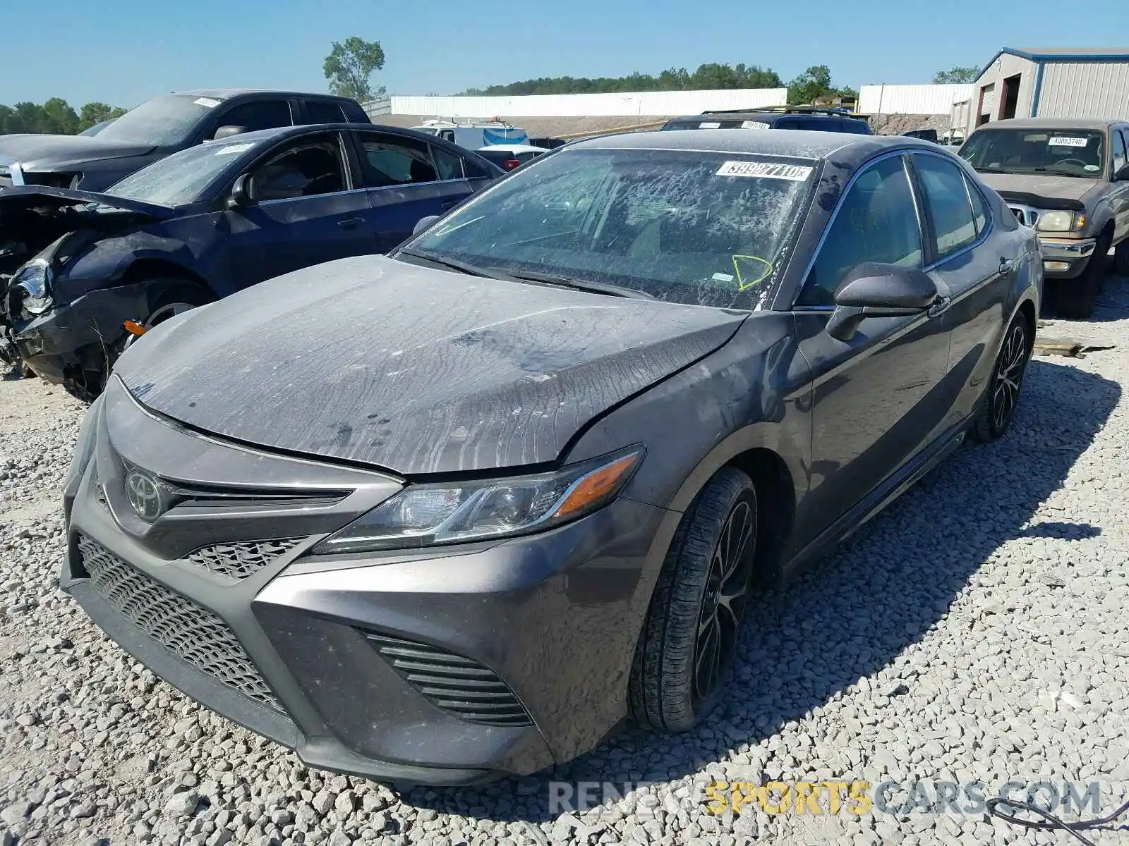 2 Photograph of a damaged car 4T1G11AK6LU930186 TOYOTA CAMRY 2020