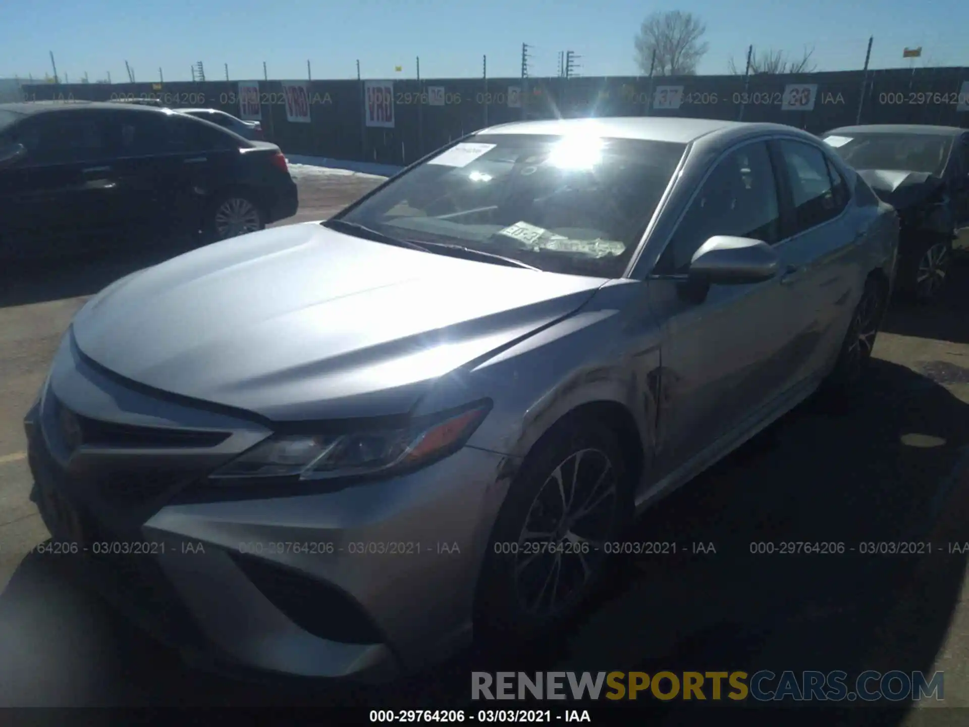 2 Photograph of a damaged car 4T1G11AK6LU930298 TOYOTA CAMRY 2020