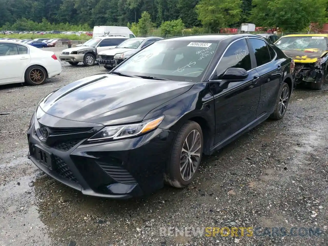 2 Photograph of a damaged car 4T1G11AK6LU935016 TOYOTA CAMRY 2020