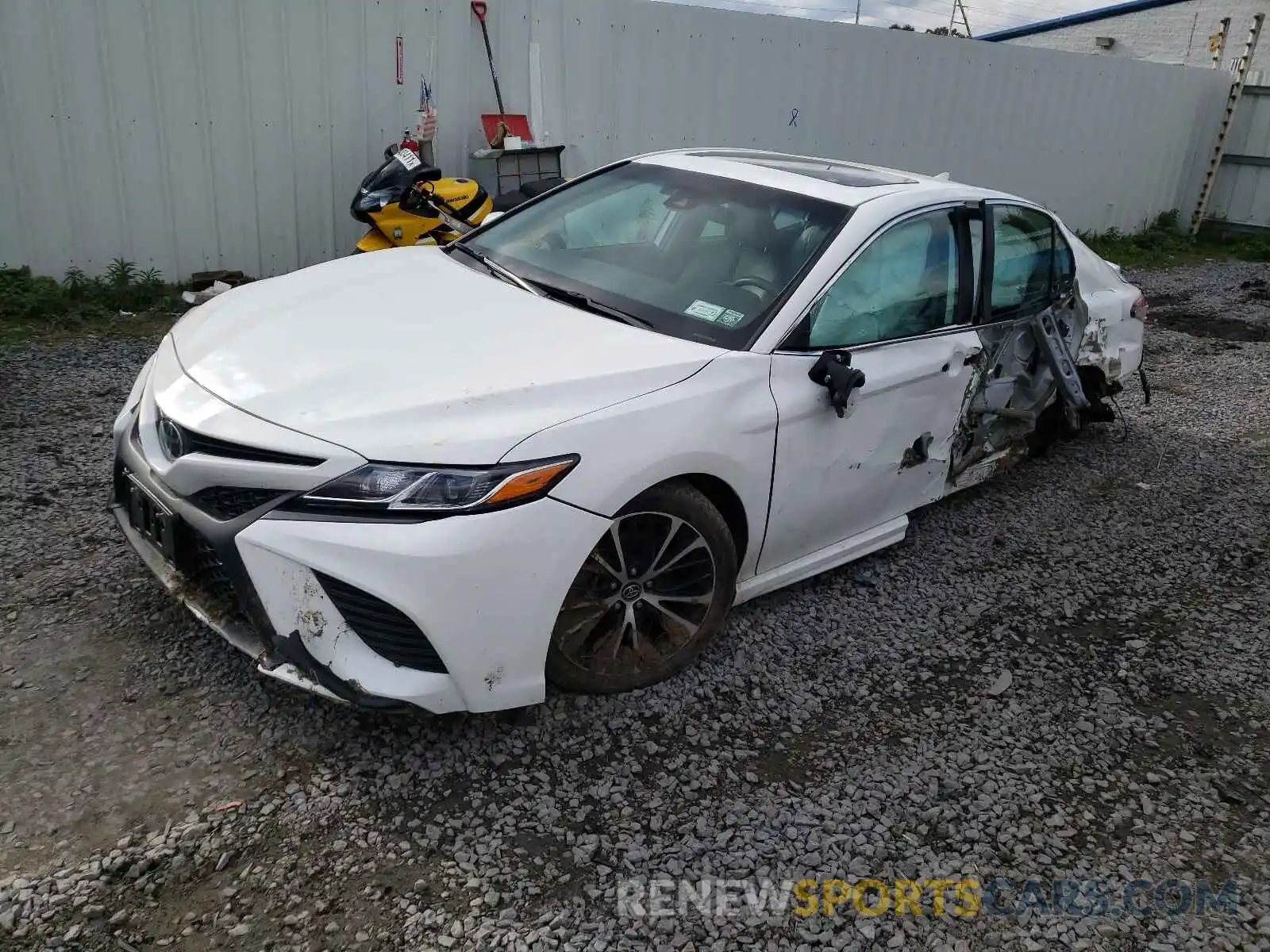 2 Photograph of a damaged car 4T1G11AK6LU935629 TOYOTA CAMRY 2020