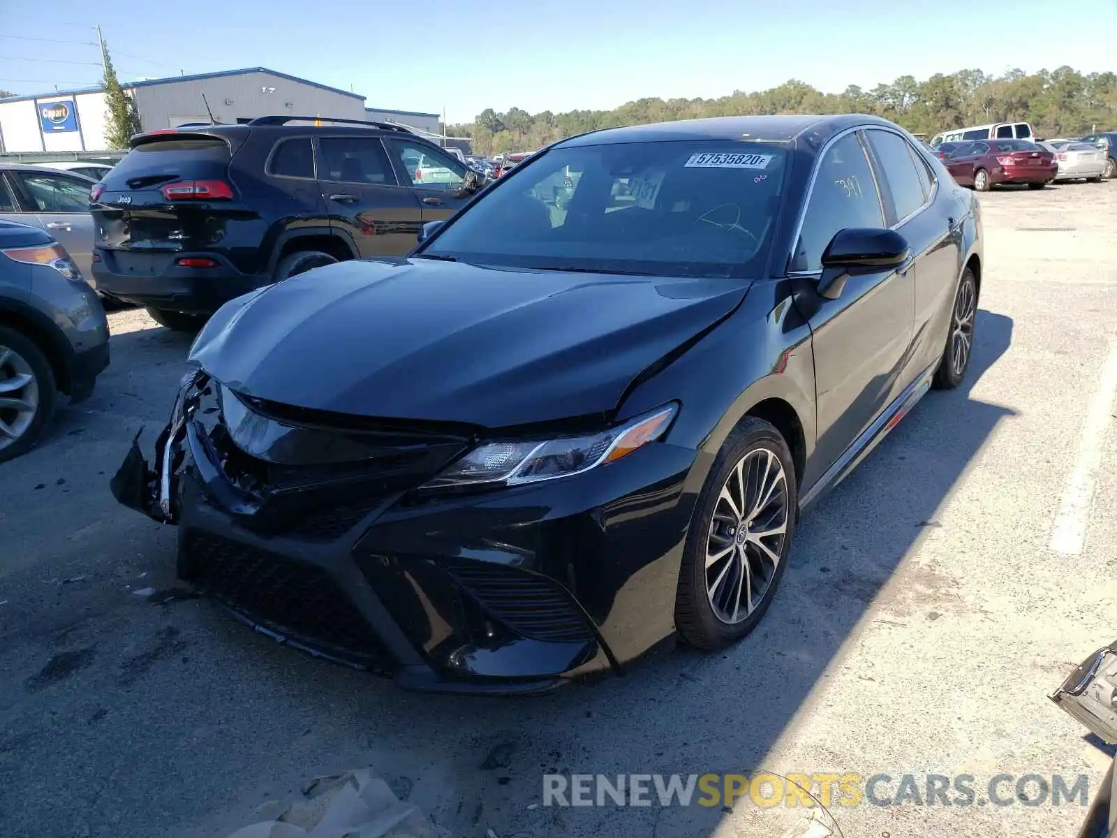 2 Photograph of a damaged car 4T1G11AK6LU935999 TOYOTA CAMRY 2020