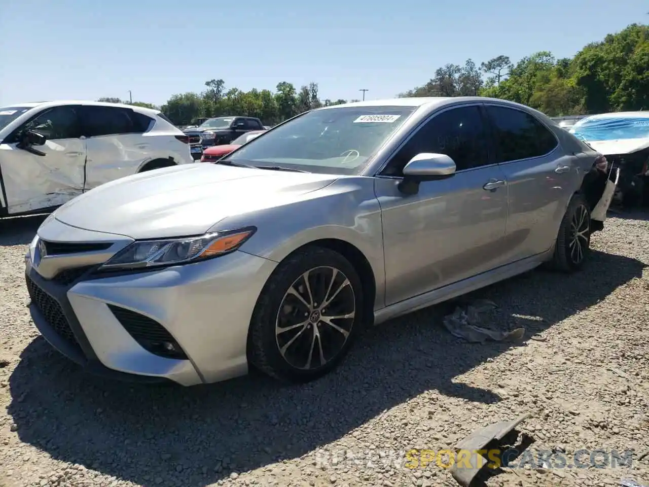 1 Photograph of a damaged car 4T1G11AK6LU937591 TOYOTA CAMRY 2020