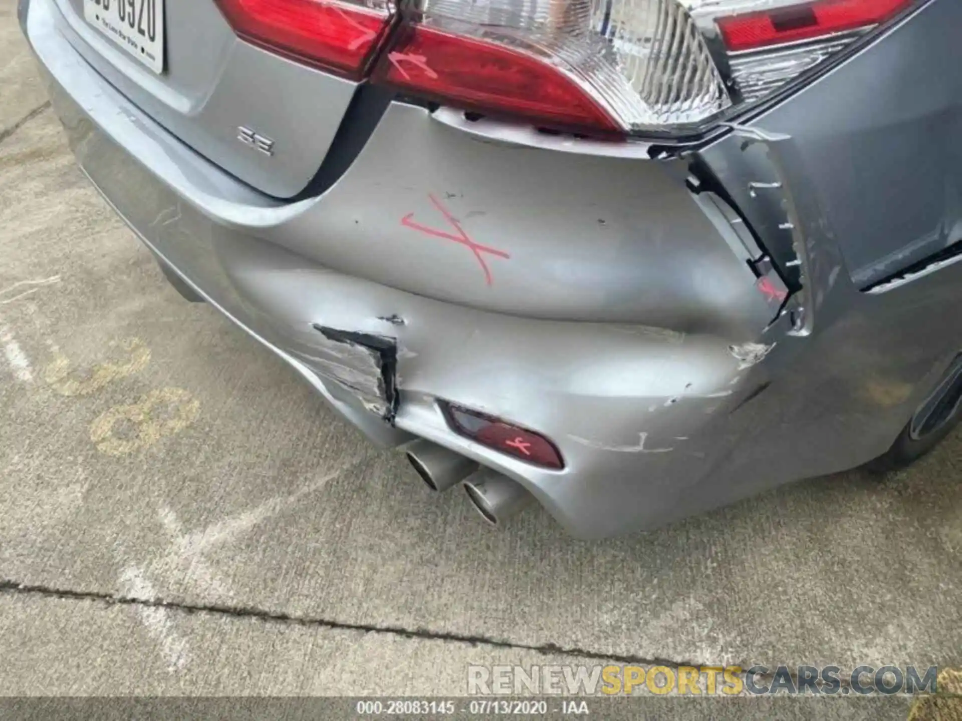 2 Photograph of a damaged car 4T1G11AK6LU938997 TOYOTA CAMRY 2020