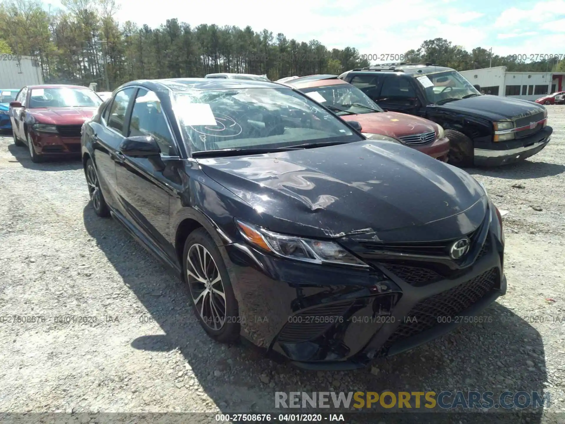 1 Photograph of a damaged car 4T1G11AK6LU940510 TOYOTA CAMRY 2020