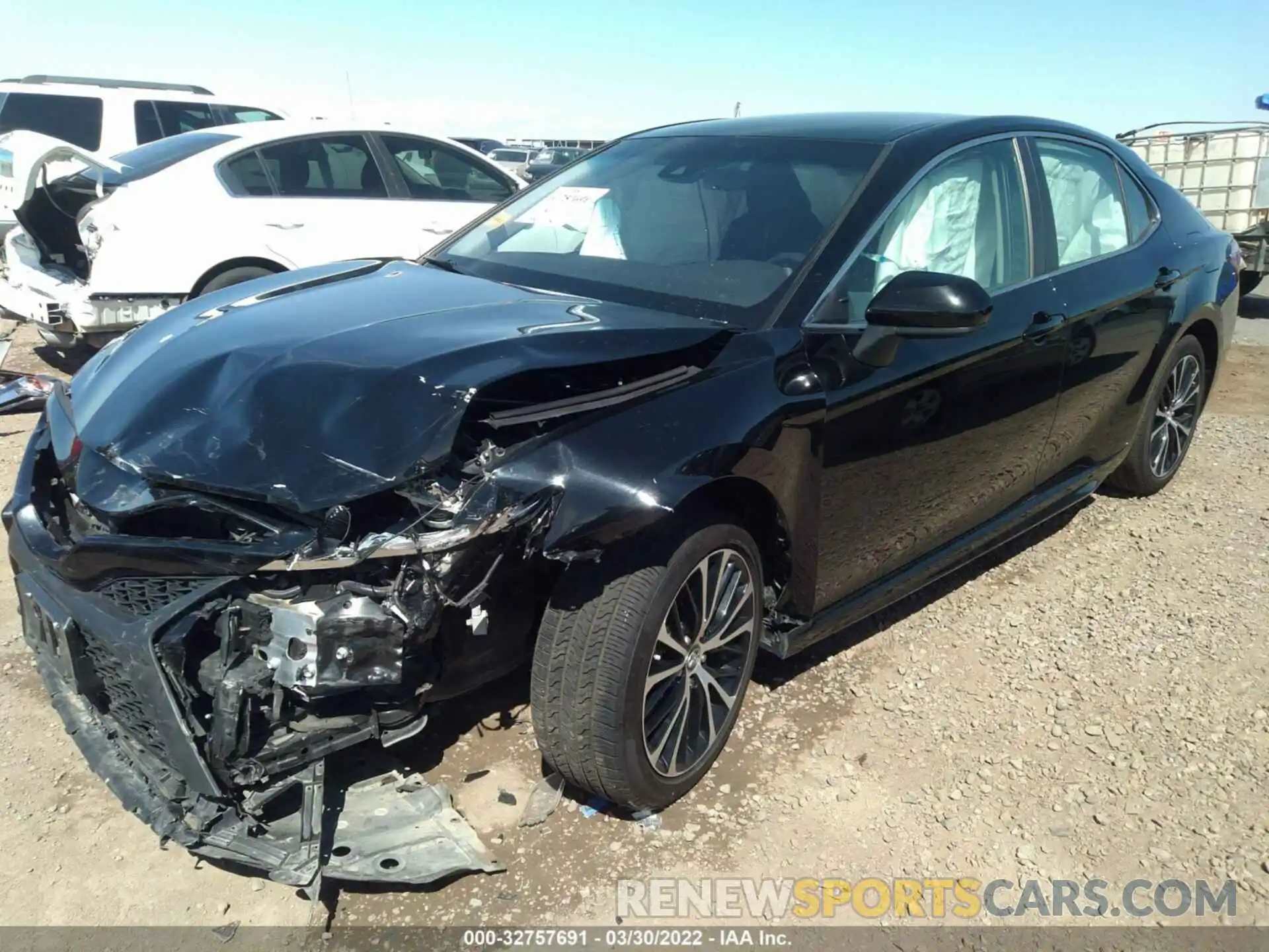 2 Photograph of a damaged car 4T1G11AK6LU944654 TOYOTA CAMRY 2020