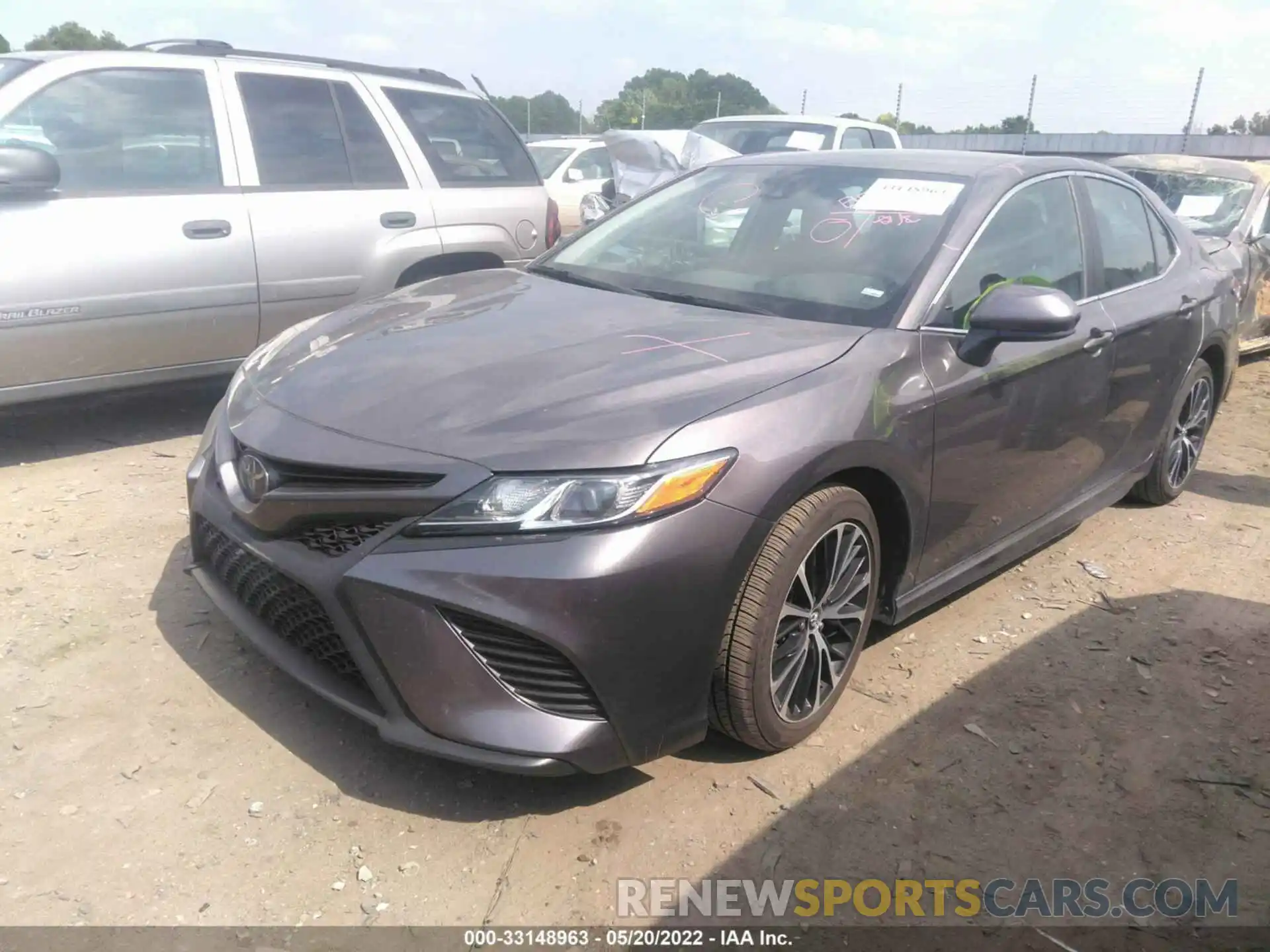 2 Photograph of a damaged car 4T1G11AK6LU944962 TOYOTA CAMRY 2020