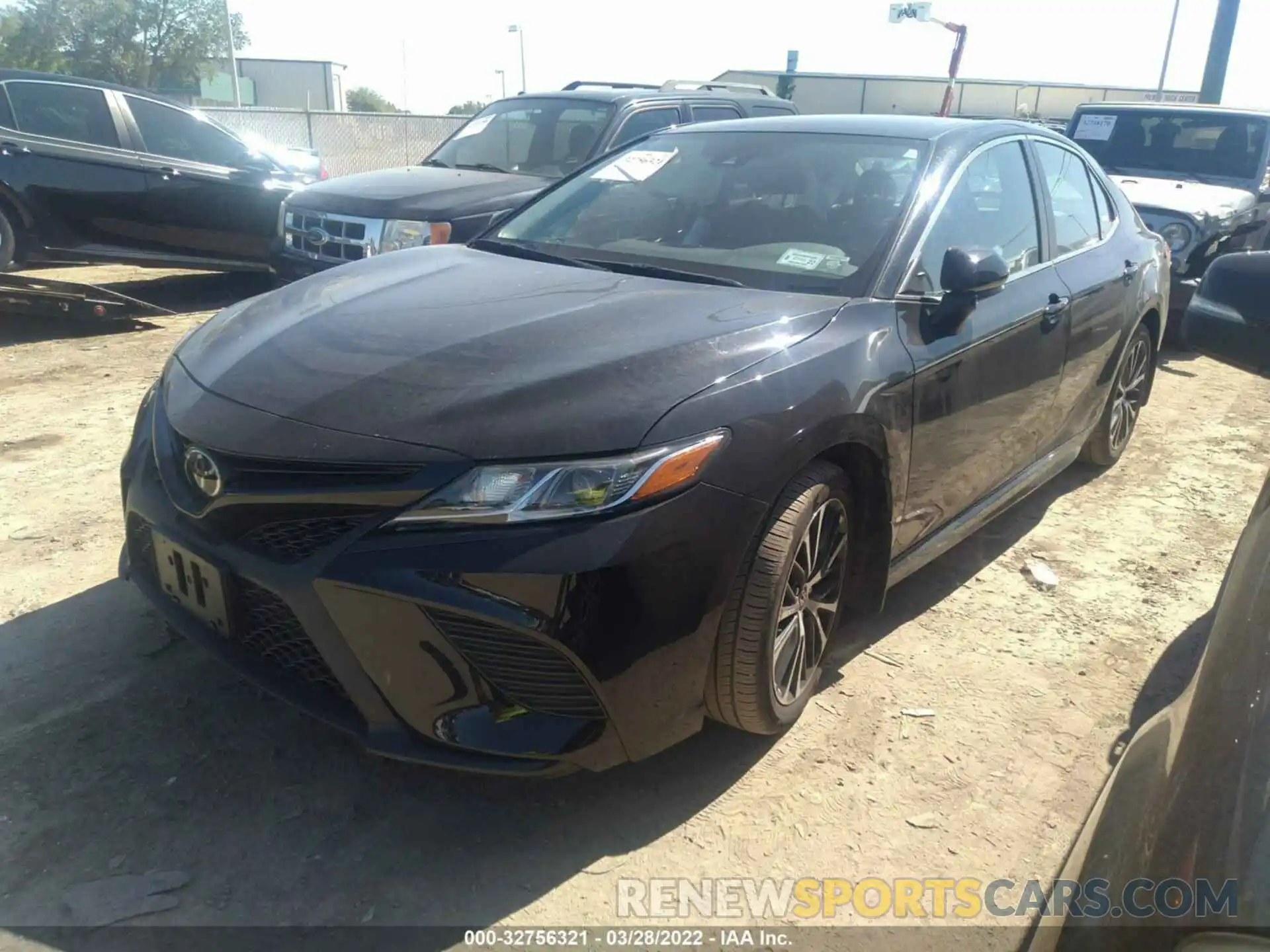 2 Photograph of a damaged car 4T1G11AK6LU945027 TOYOTA CAMRY 2020