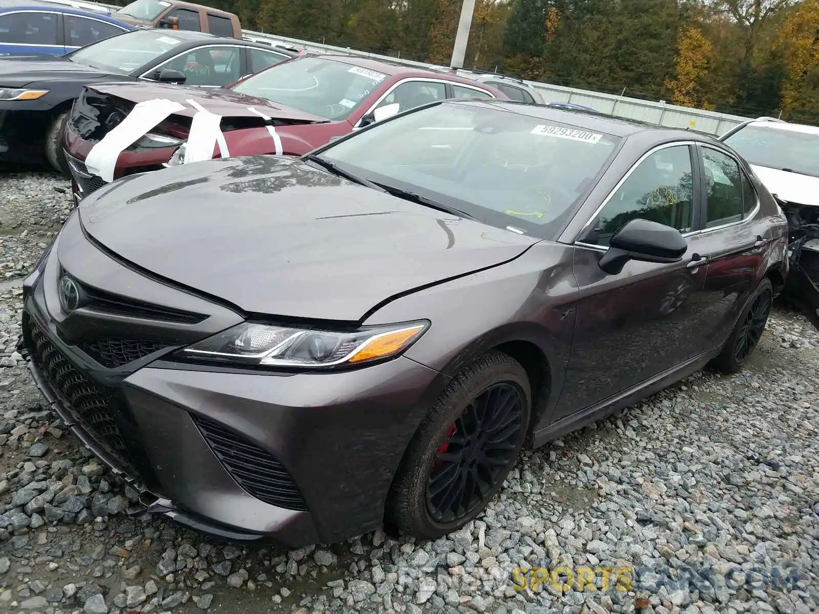 2 Photograph of a damaged car 4T1G11AK6LU947148 TOYOTA CAMRY 2020