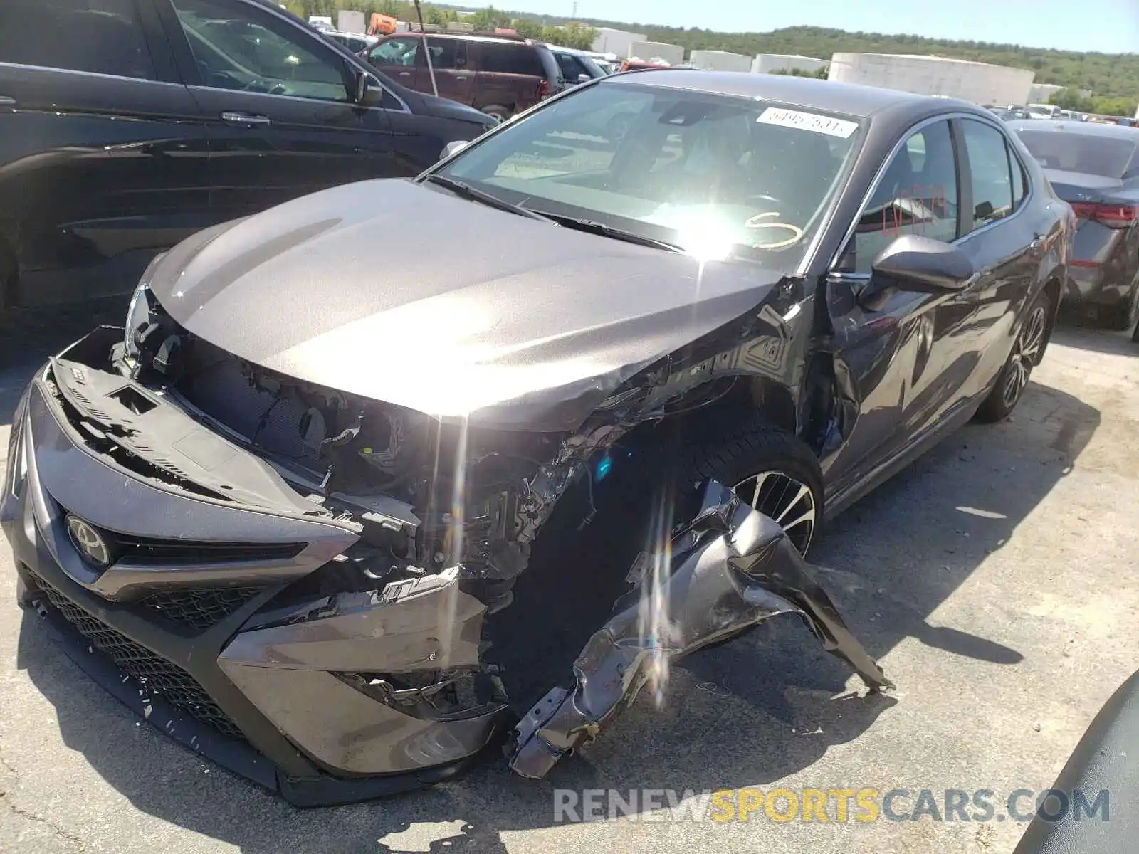 2 Photograph of a damaged car 4T1G11AK6LU948431 TOYOTA CAMRY 2020