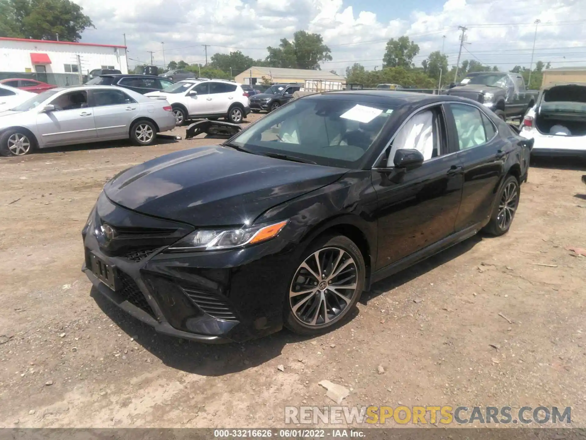 2 Photograph of a damaged car 4T1G11AK6LU951488 TOYOTA CAMRY 2020