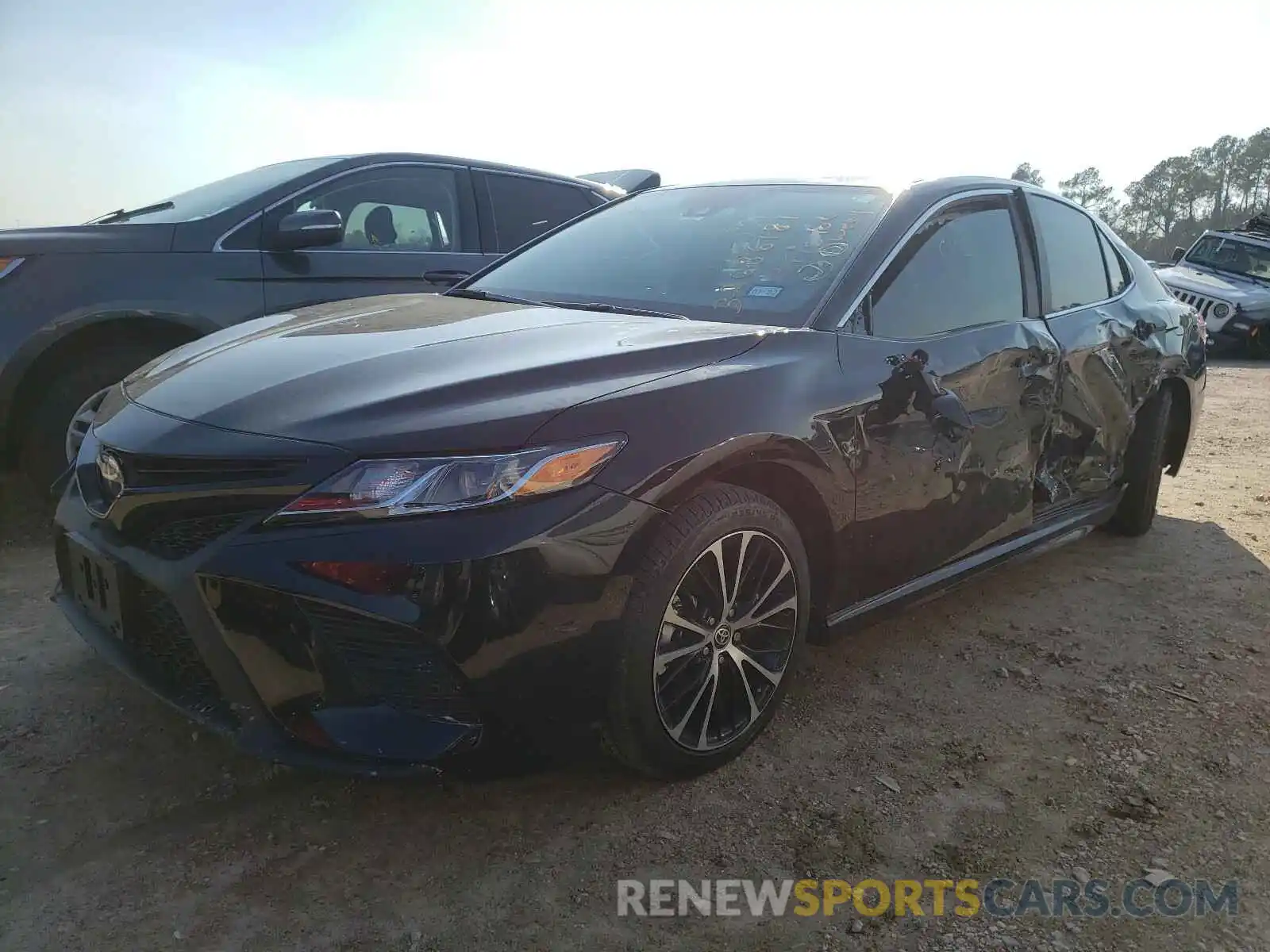 2 Photograph of a damaged car 4T1G11AK6LU965875 TOYOTA CAMRY 2020