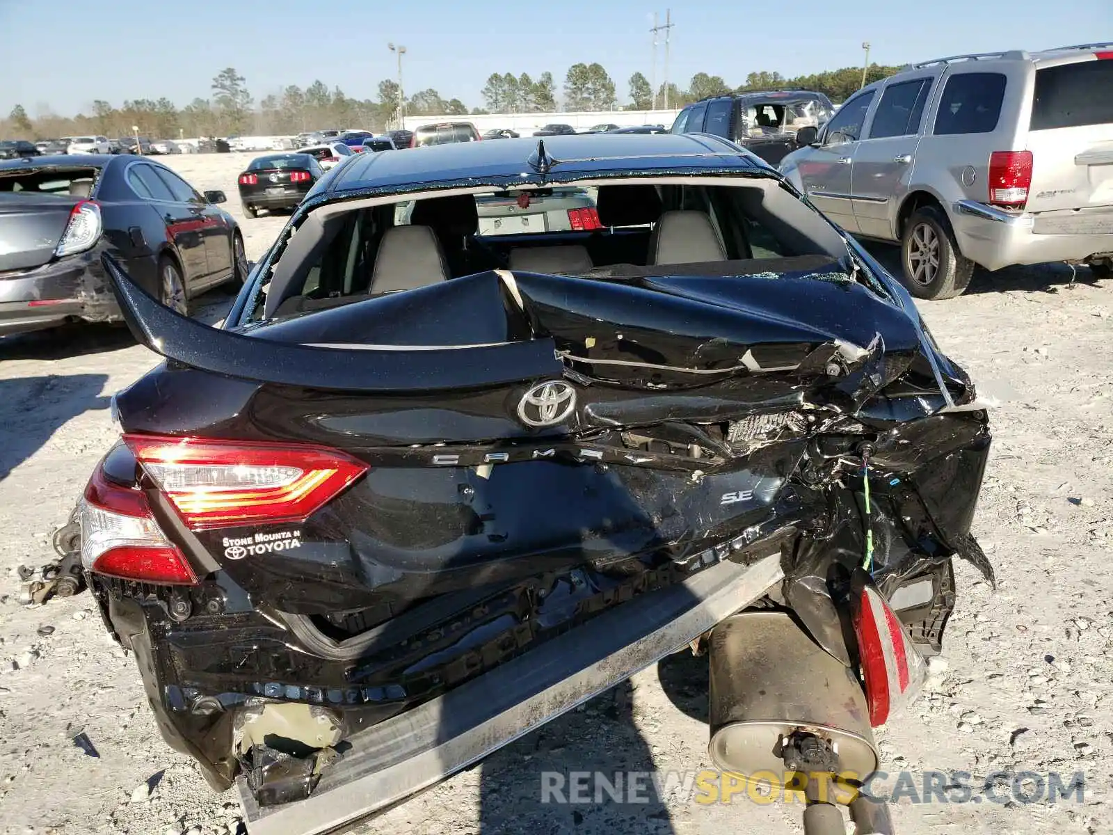 9 Photograph of a damaged car 4T1G11AK6LU969005 TOYOTA CAMRY 2020