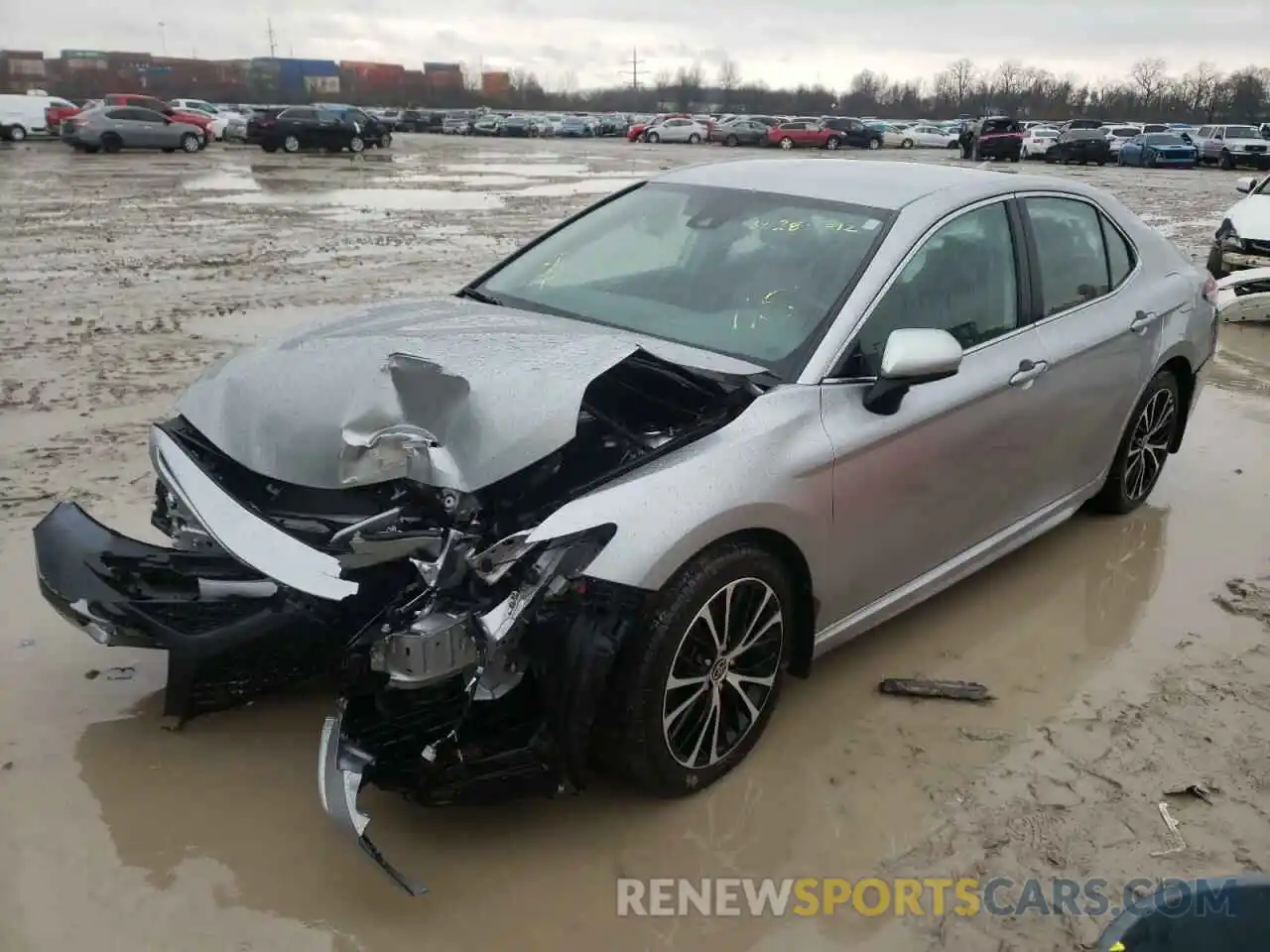 2 Photograph of a damaged car 4T1G11AK6LU969263 TOYOTA CAMRY 2020