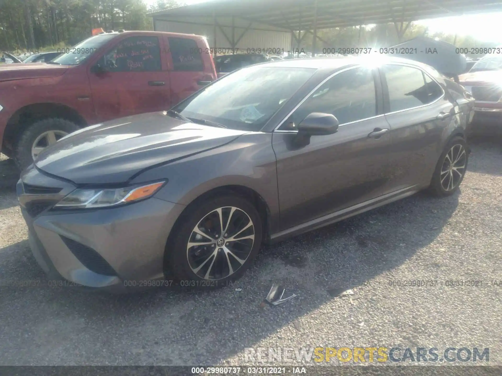 2 Photograph of a damaged car 4T1G11AK6LU973698 TOYOTA CAMRY 2020