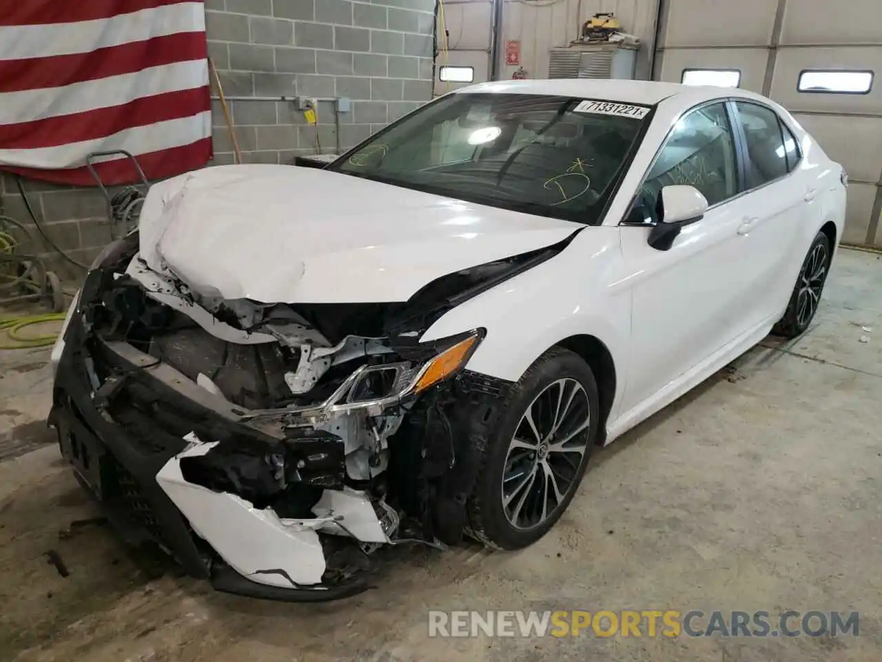 2 Photograph of a damaged car 4T1G11AK6LU974821 TOYOTA CAMRY 2020