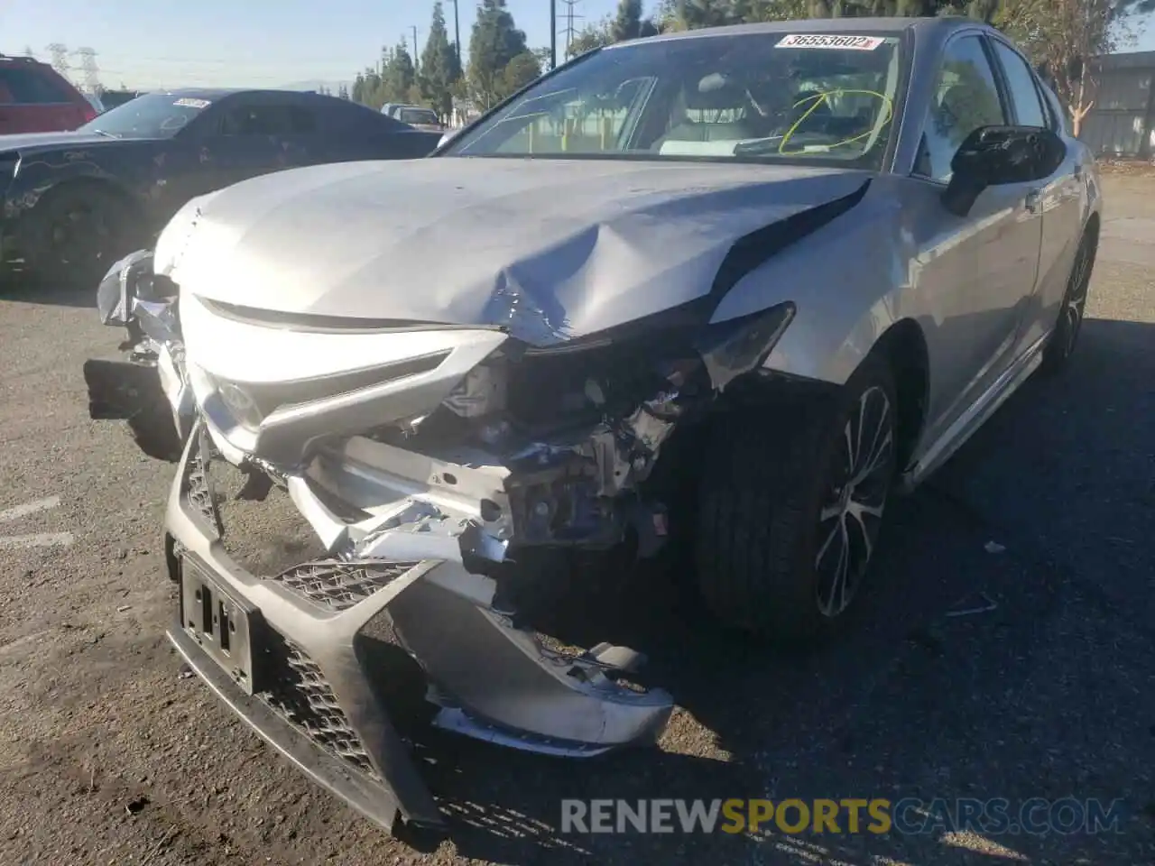 2 Photograph of a damaged car 4T1G11AK6LU996818 TOYOTA CAMRY 2020