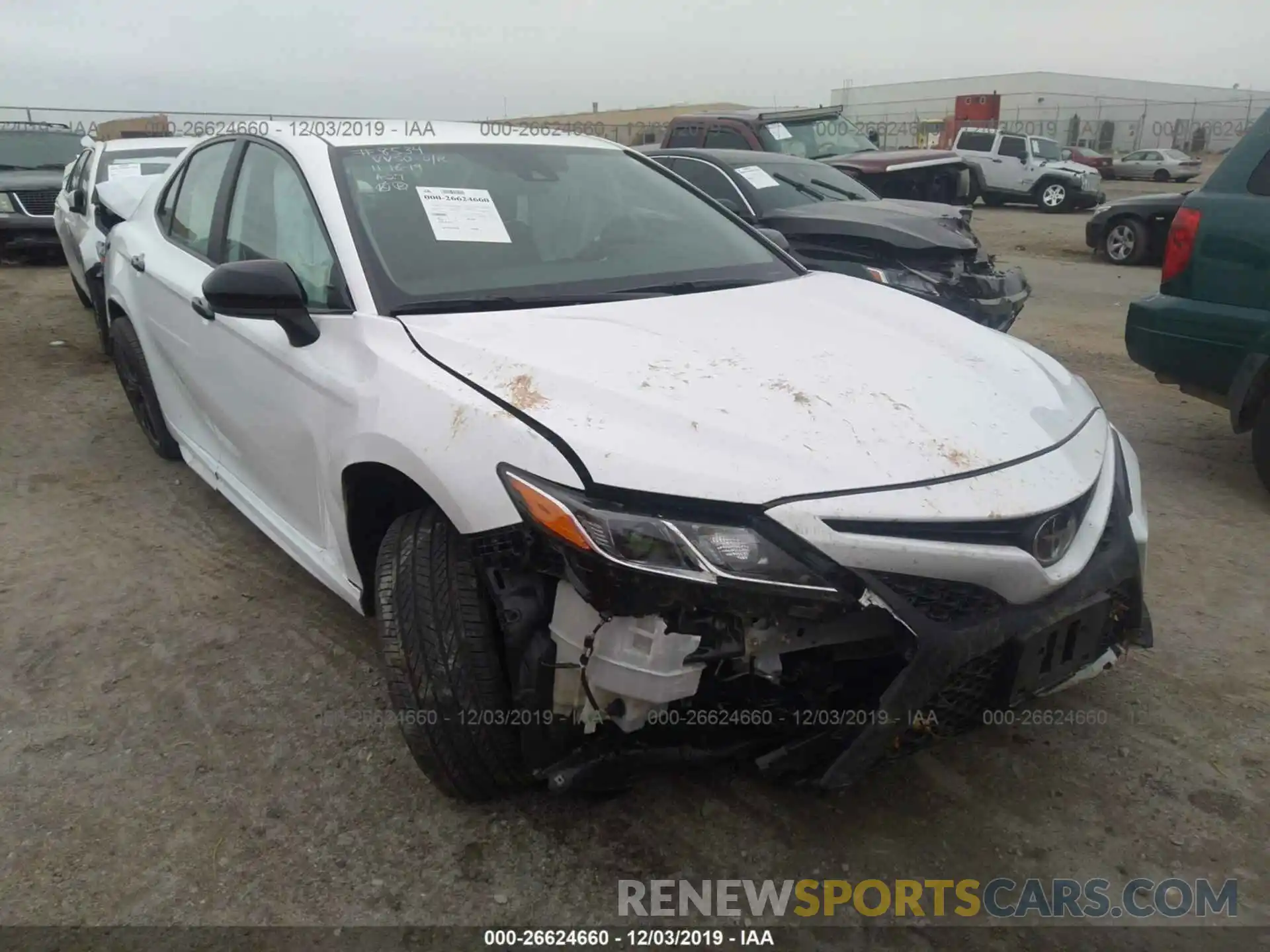 6 Photograph of a damaged car 4T1G11AK7LU303271 TOYOTA CAMRY 2020