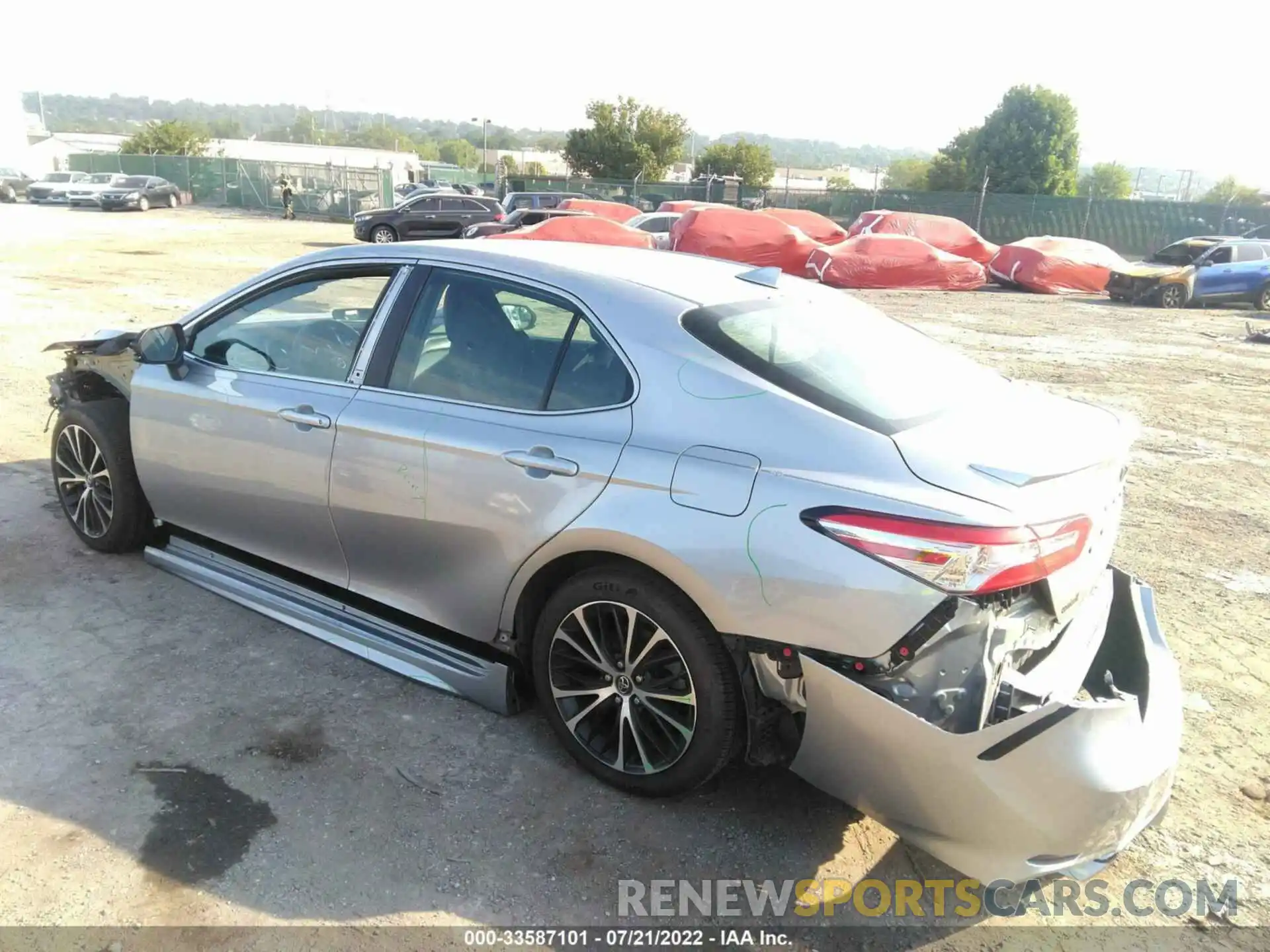 3 Photograph of a damaged car 4T1G11AK7LU303383 TOYOTA CAMRY 2020