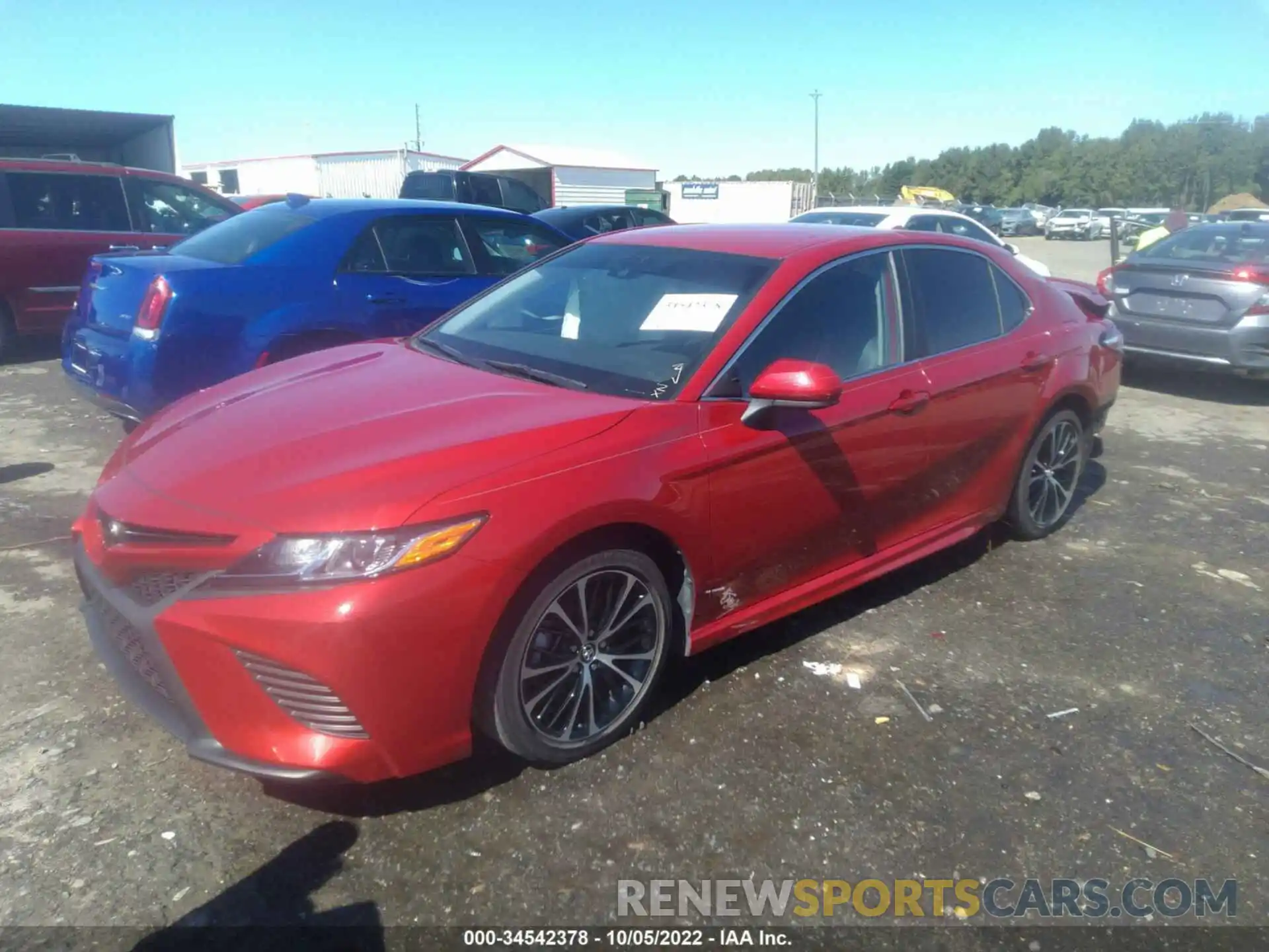 2 Photograph of a damaged car 4T1G11AK7LU305621 TOYOTA CAMRY 2020